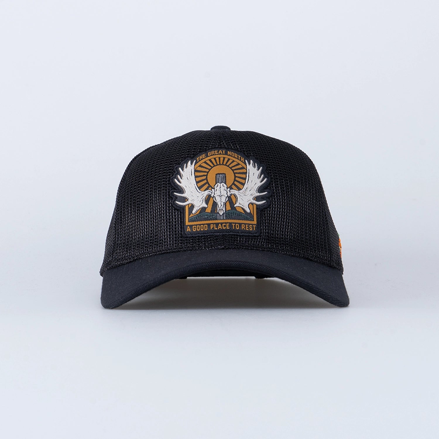 ÄLGHORN ALL NET CAP - BLACK