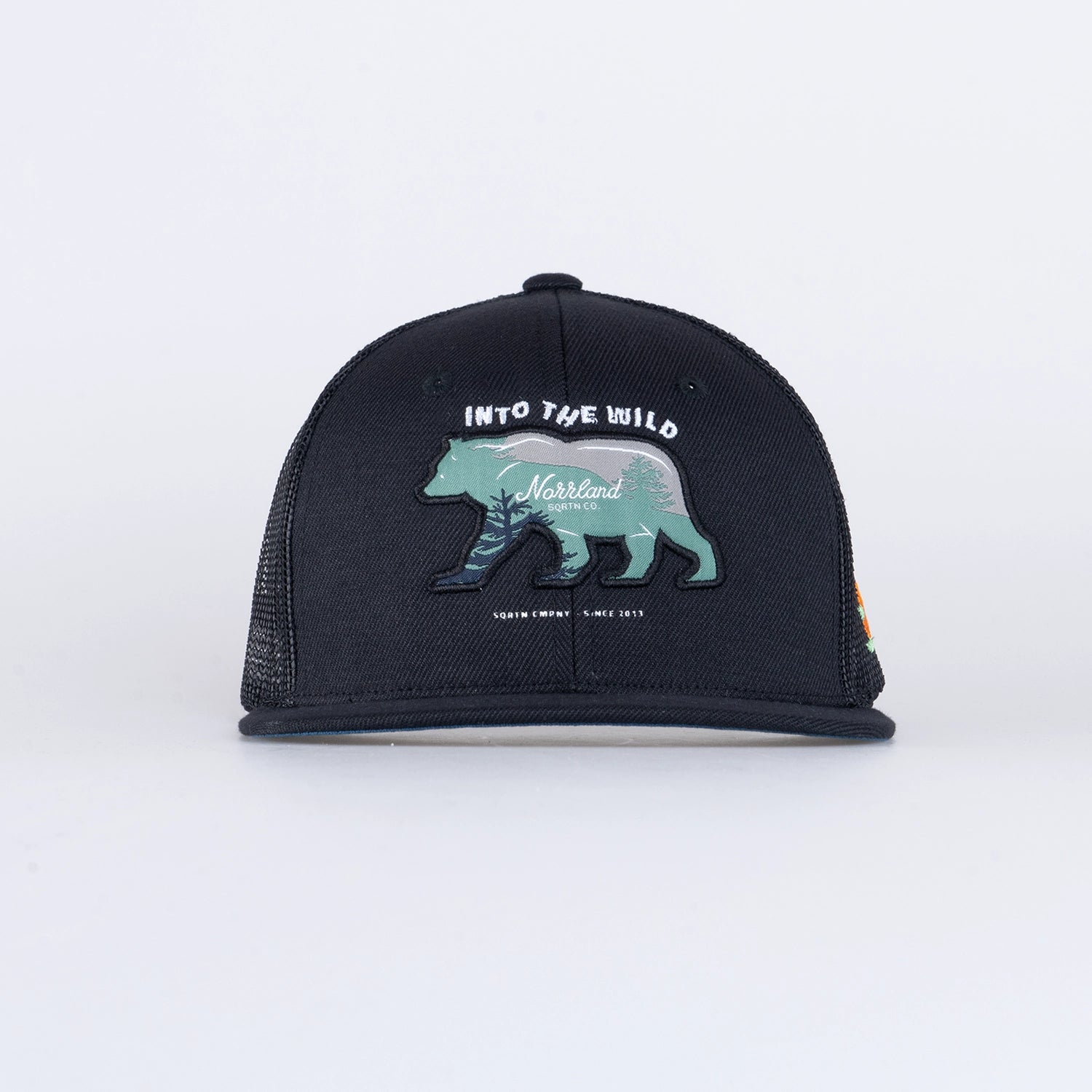 BEAR KIDS TRUCKER CAP - BLACK