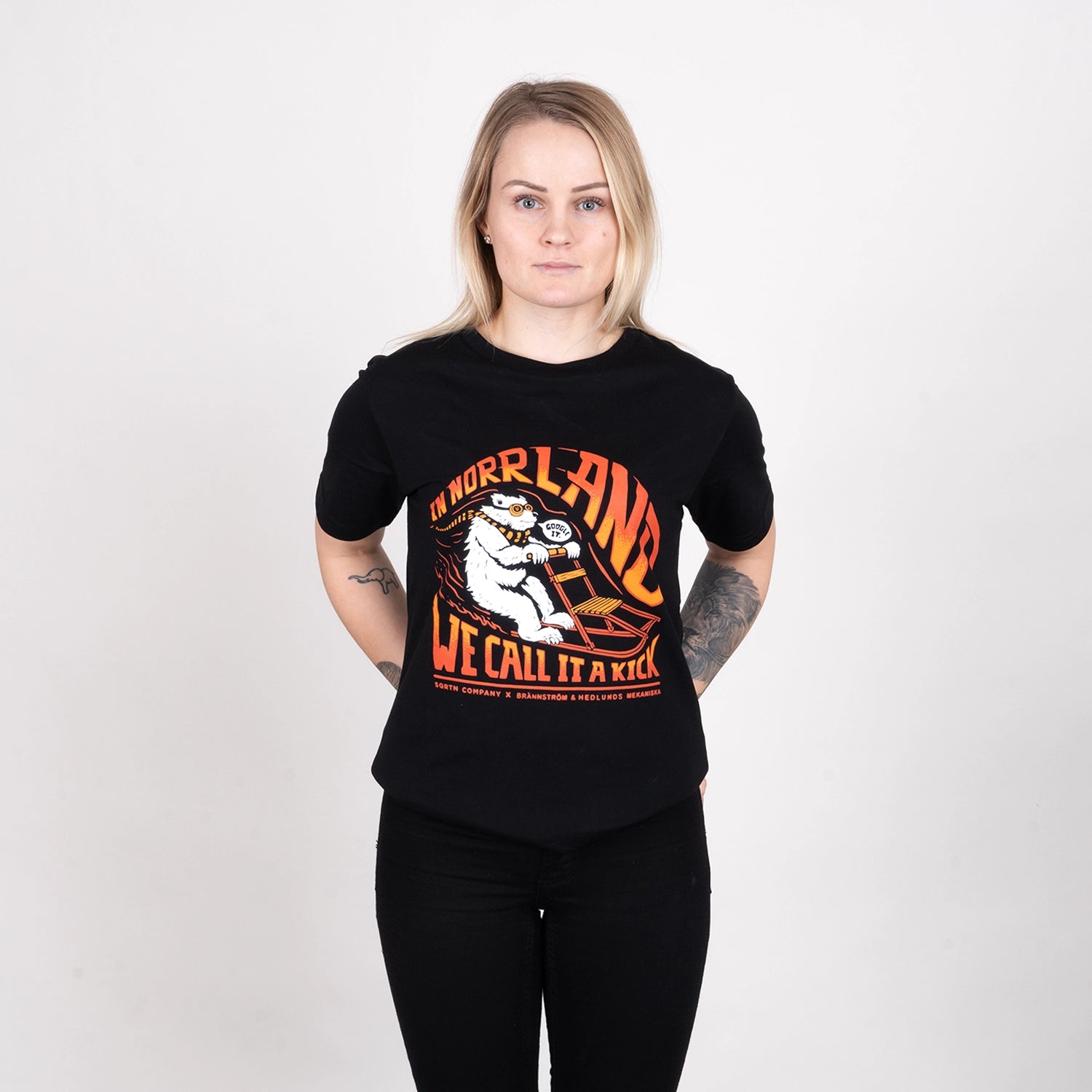 BEAR T-SHIRT - BLACK