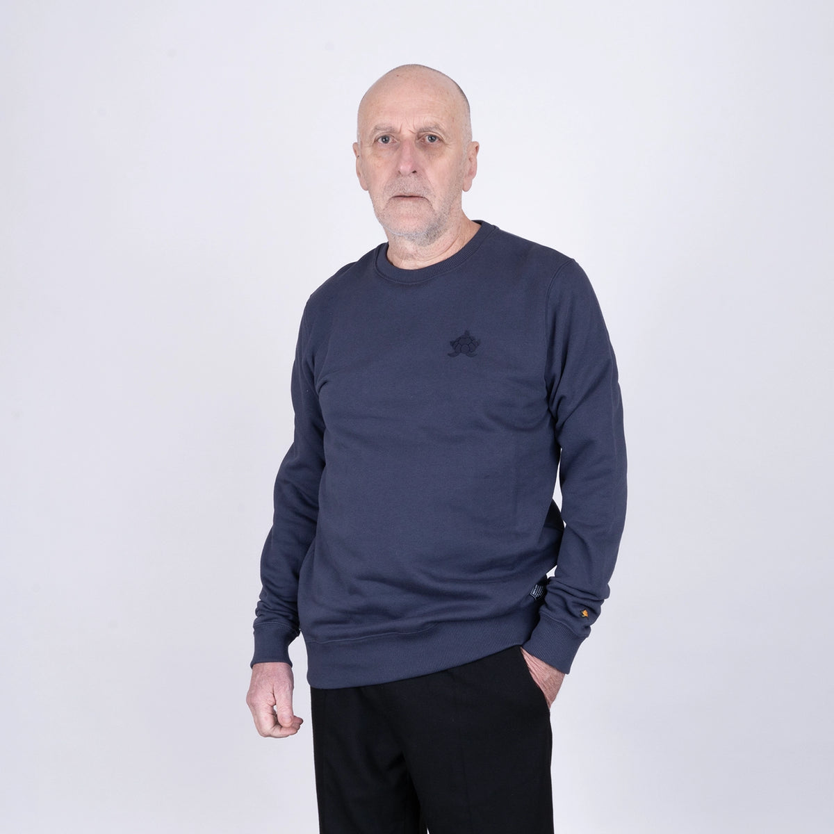 CB CREWNECK - BARITONE BLUE
