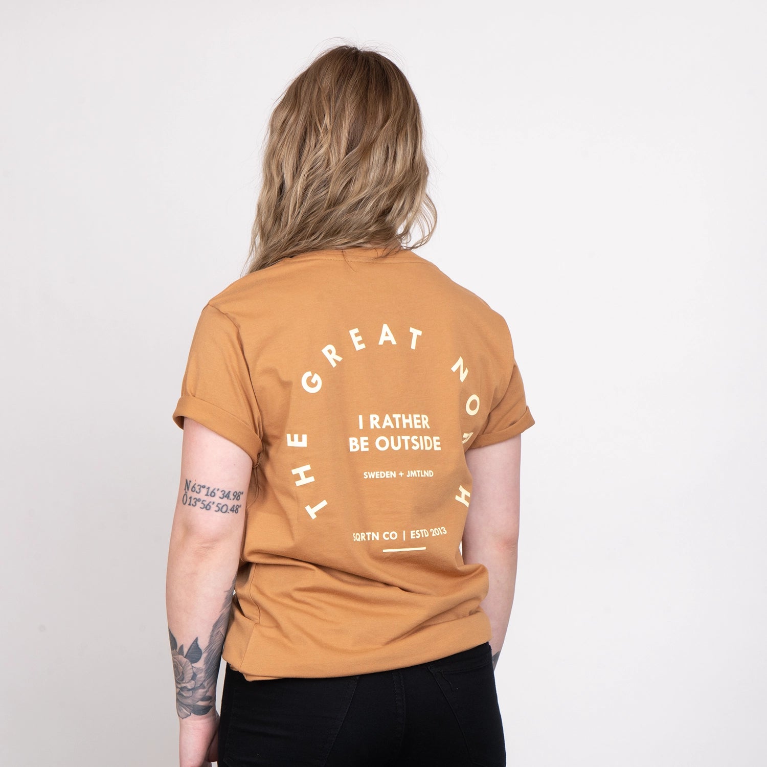 CIRCLE T-SHIRT - SUGAR CANE