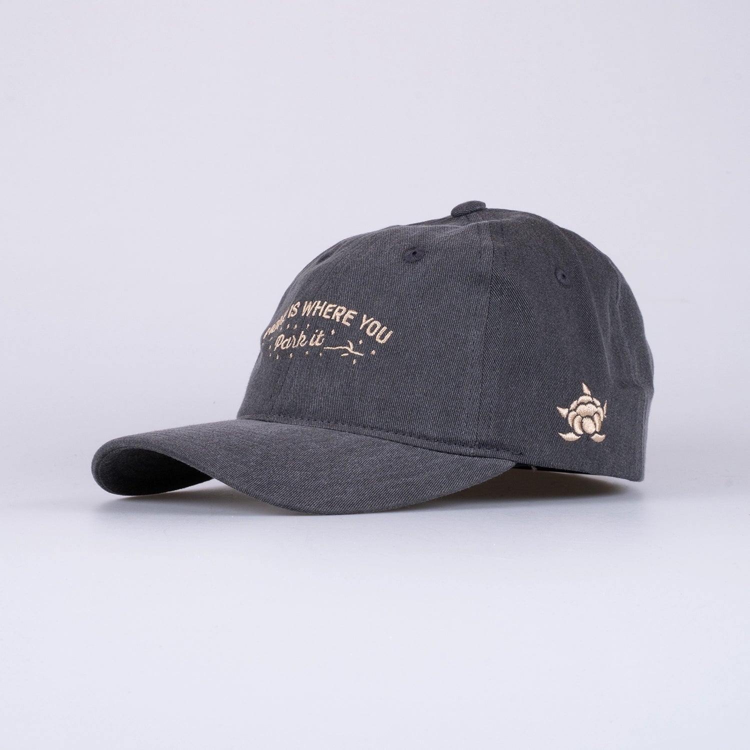 COLLAB DAD CAP - TKT PEACHED BLACK