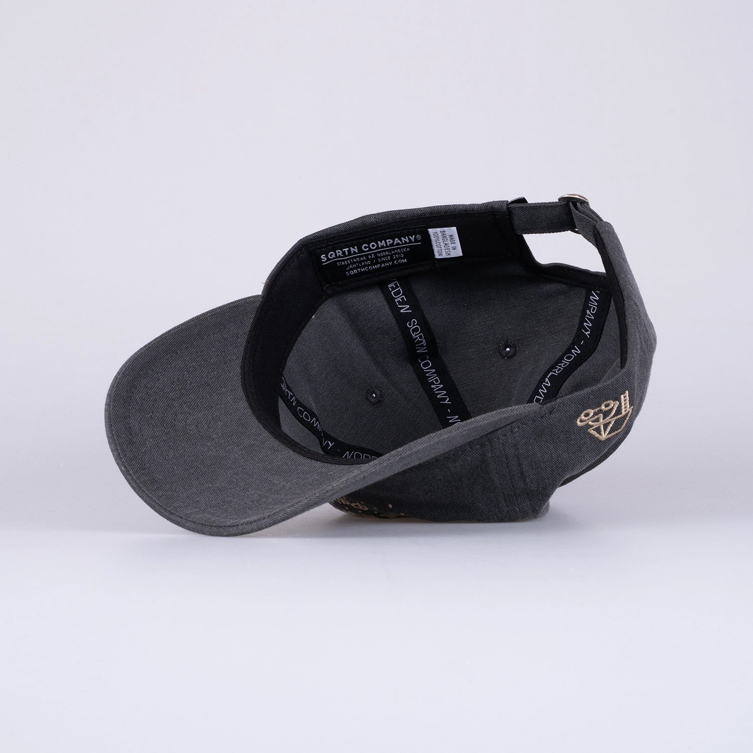 COLLAB DAD CAP - TKT PEACHED BLACK