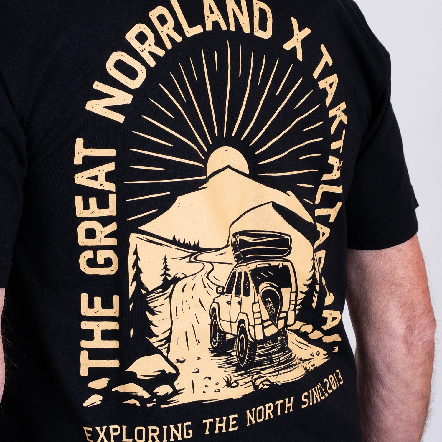 EXPLORE T-SHIRT - TKT BLACK