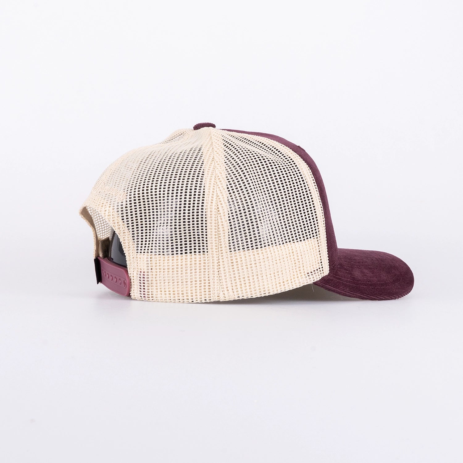 GRANEN TRUCKER KEPS - BURGUNDY CORDUROY