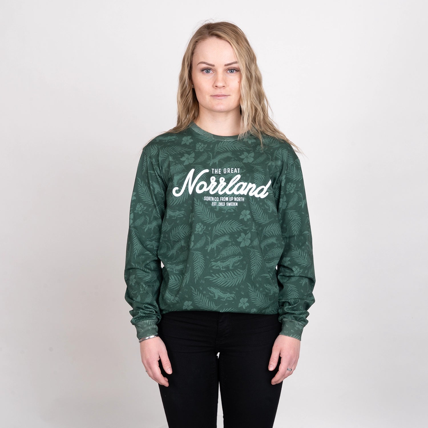 GREAT NORRLAND LONGSLEEVE - BLACK