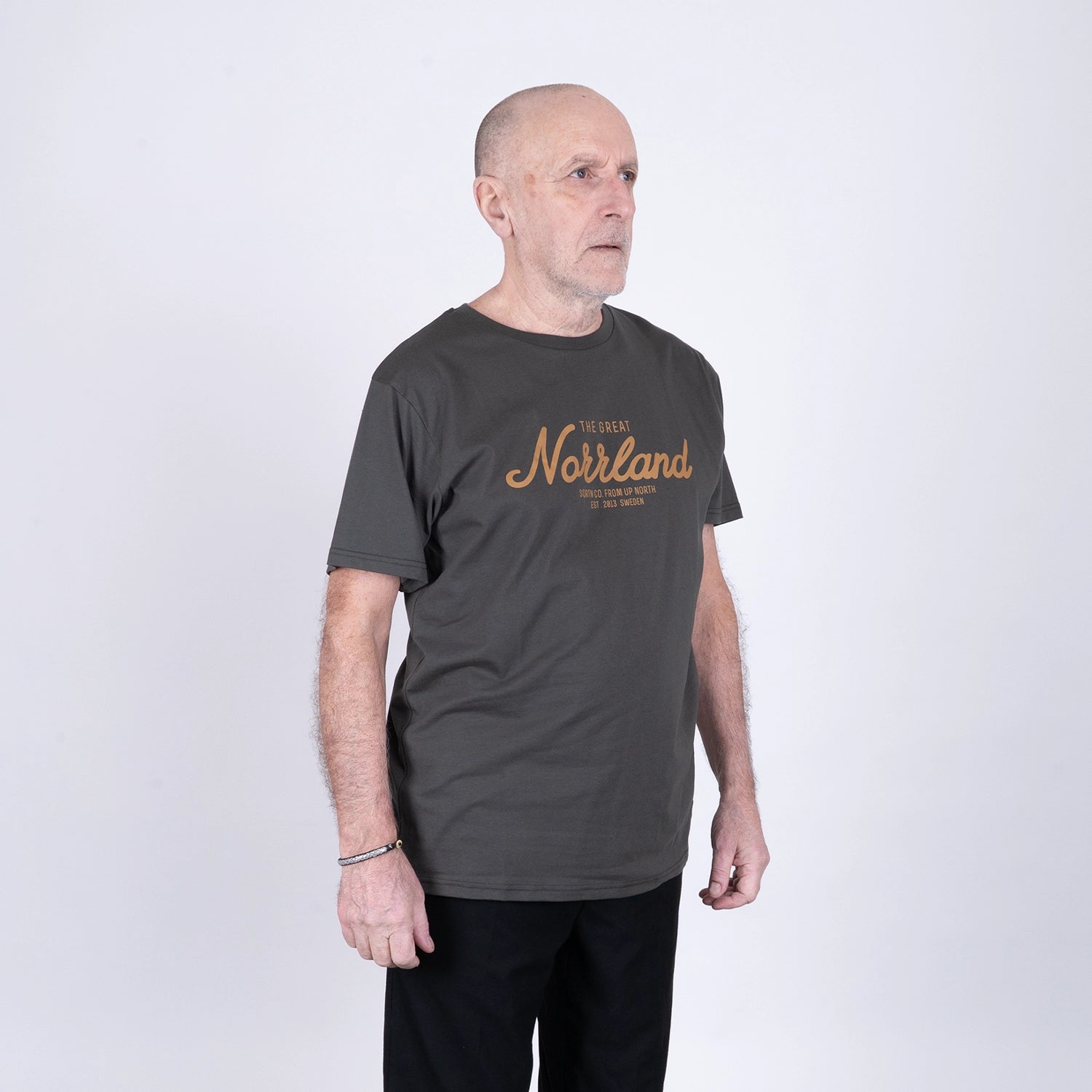 GREAT NORRLAND T-SHIRT - CHARCOAL