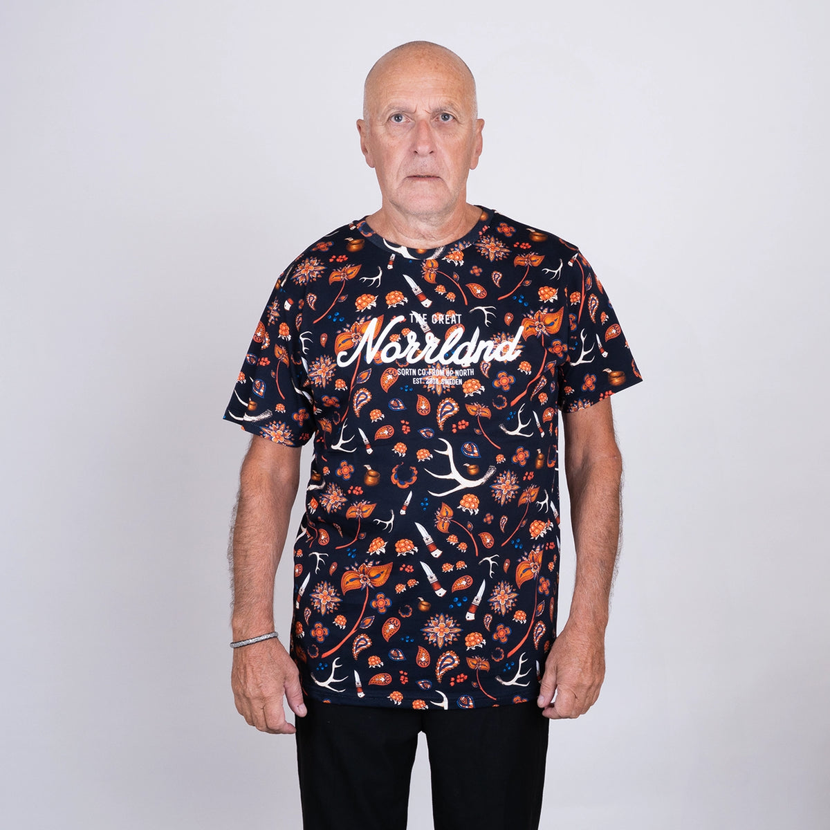 GREAT NORRLAND T-SHIRT - SAPMI NAVY