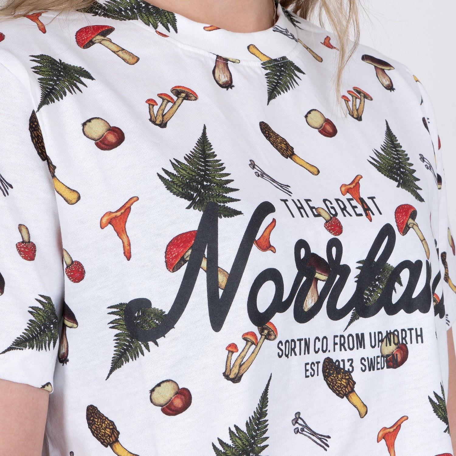 GREAT NORRLAND T-SHIRT - SHROOM WHITE