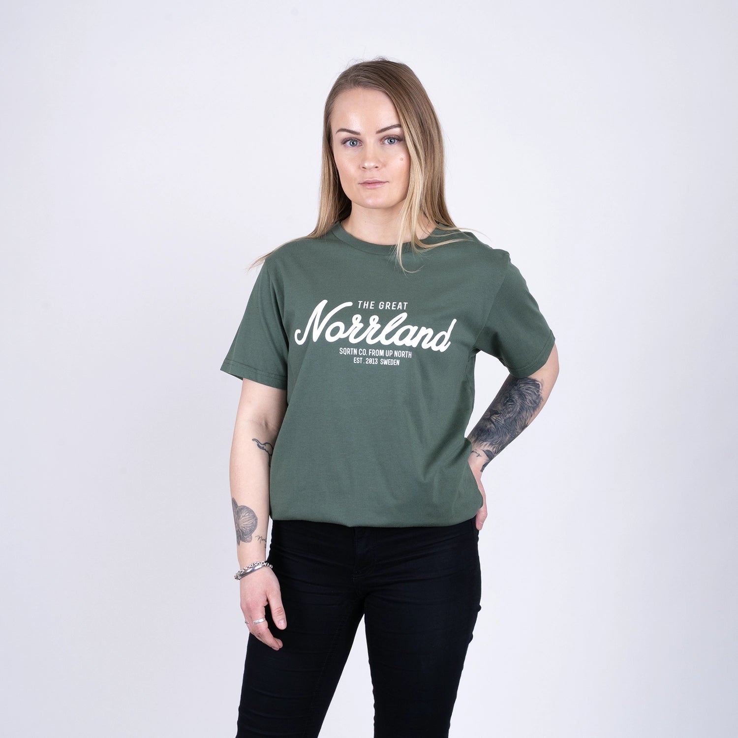 GREAT NORRLAND T-SHIRT - CHARCOAL