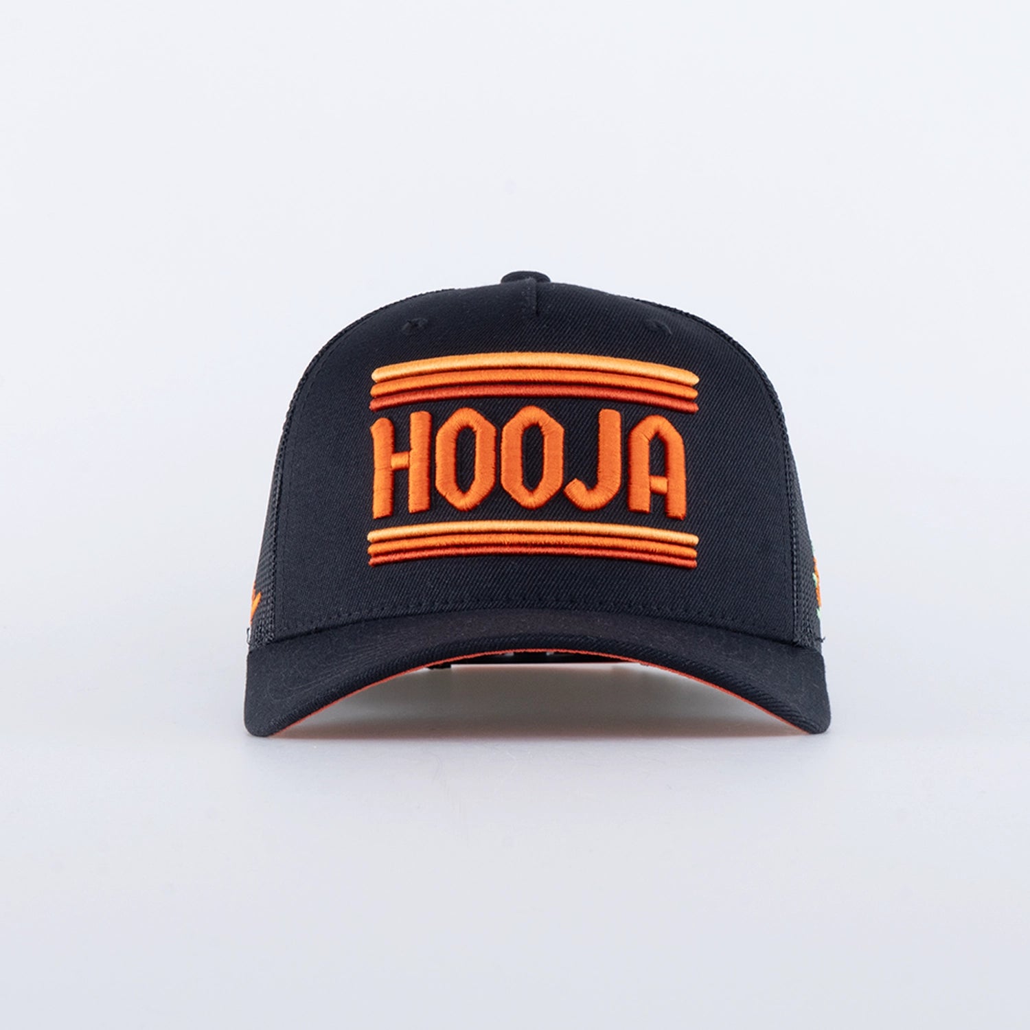 HOOJA TRUCKER CAP - HOOJA BLACK