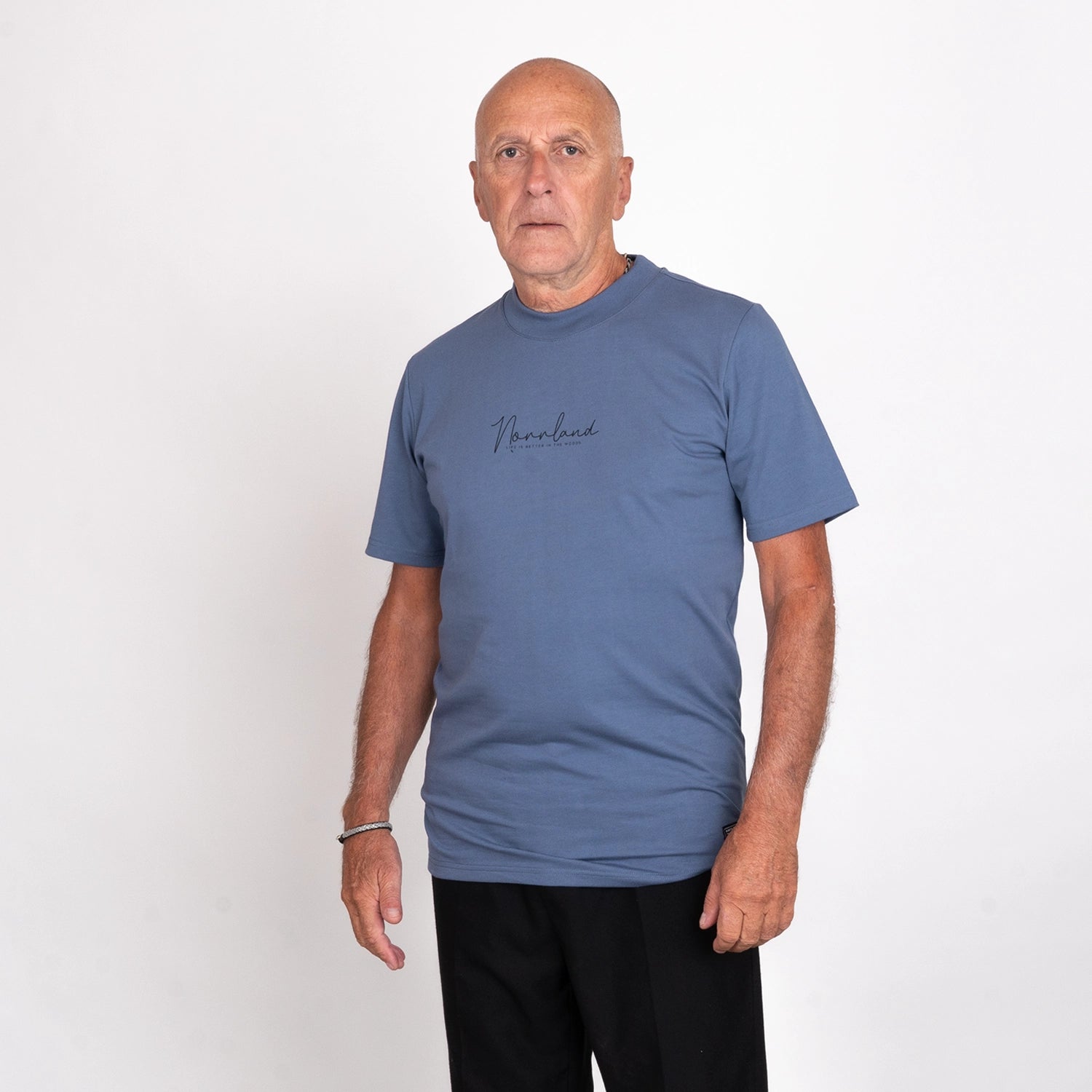 LIFE T-SHIRT - INDIGO BLUE