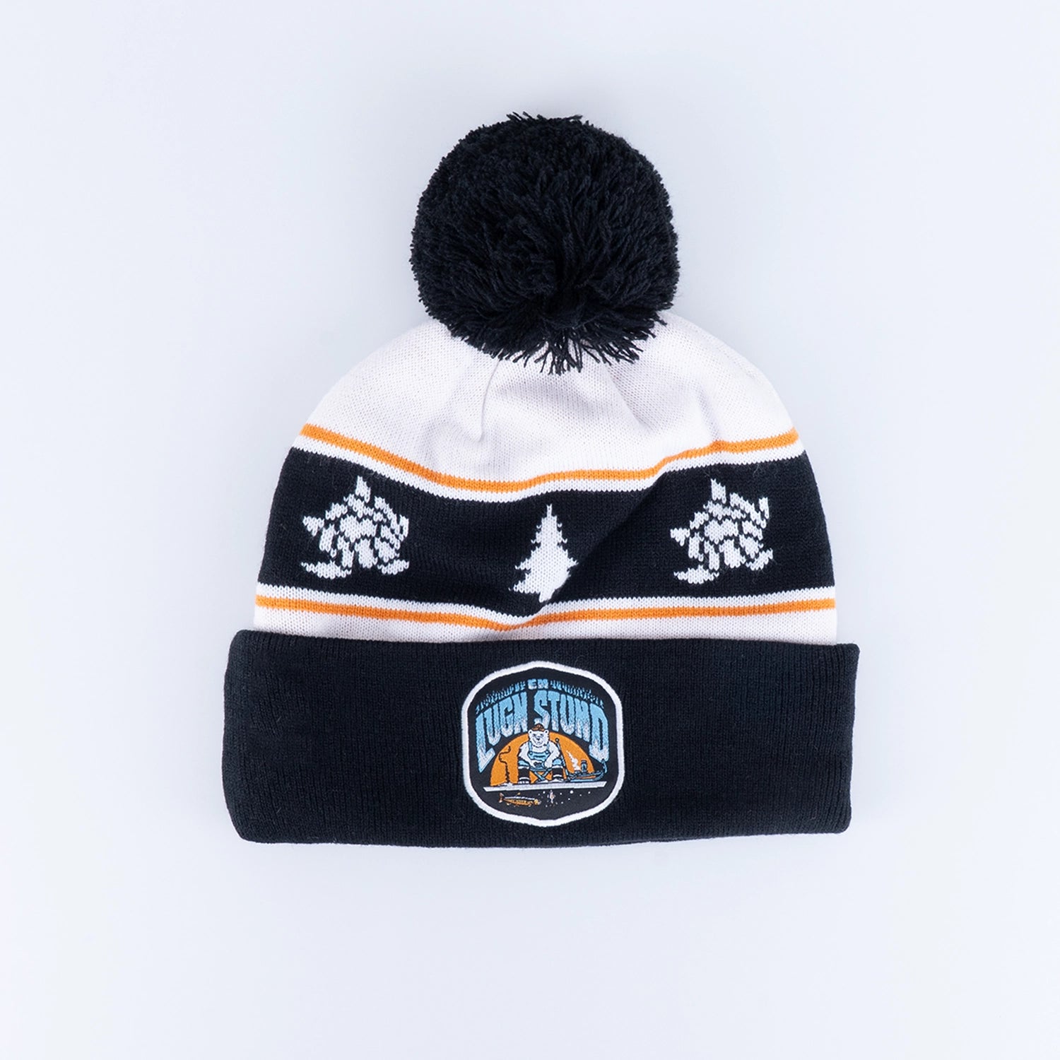 LUGN STUND POM POM MÖSSA - DARK NAVY