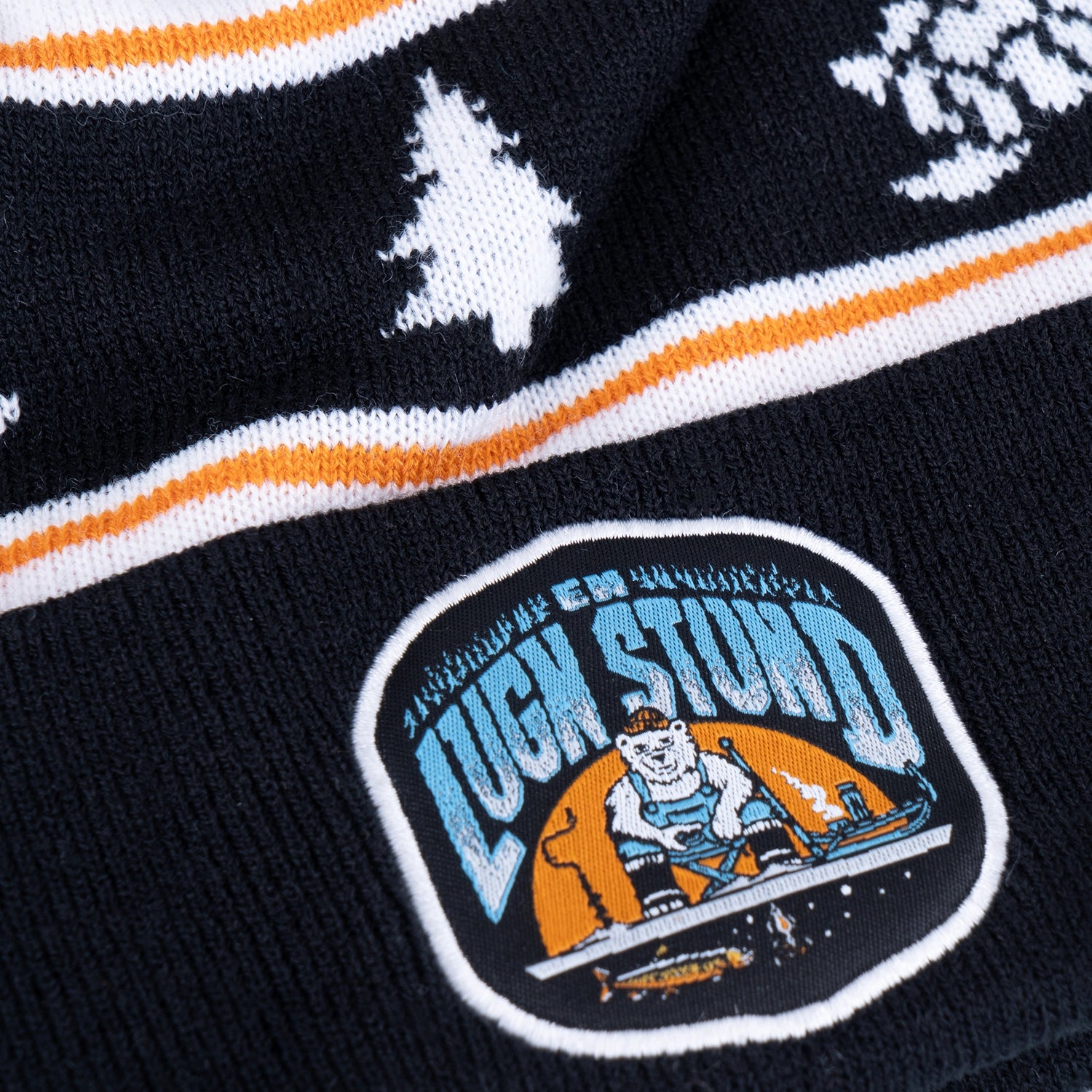 LUGN STUND POM POM MÖSSA - DARK NAVY