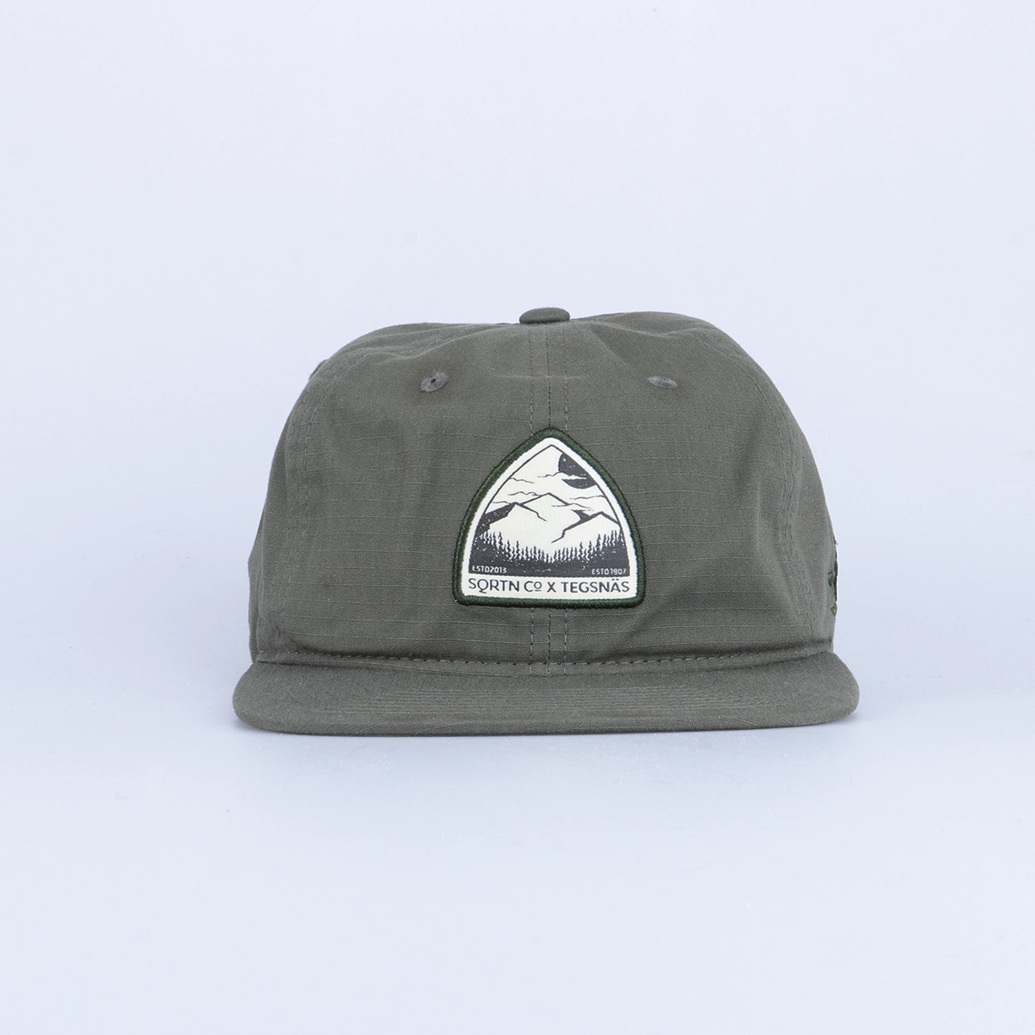 MOUNTAINS 6-PANEL KEPS - TEGSNÄS OLIVE