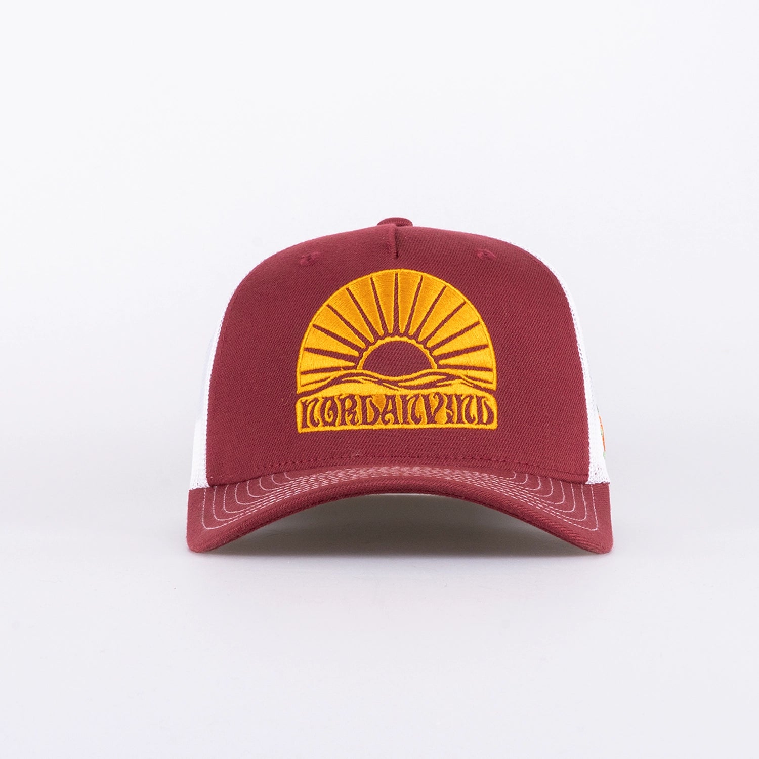 NORDAN EMBLEM TRUCKER KEPS - BURGUNDY