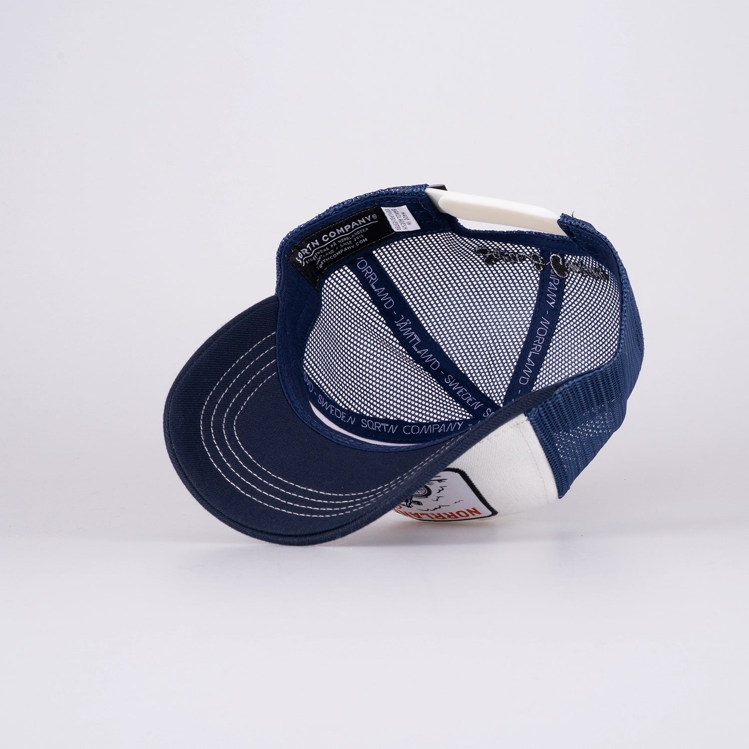RACING KIDS TRUCKER CAP - IVORY