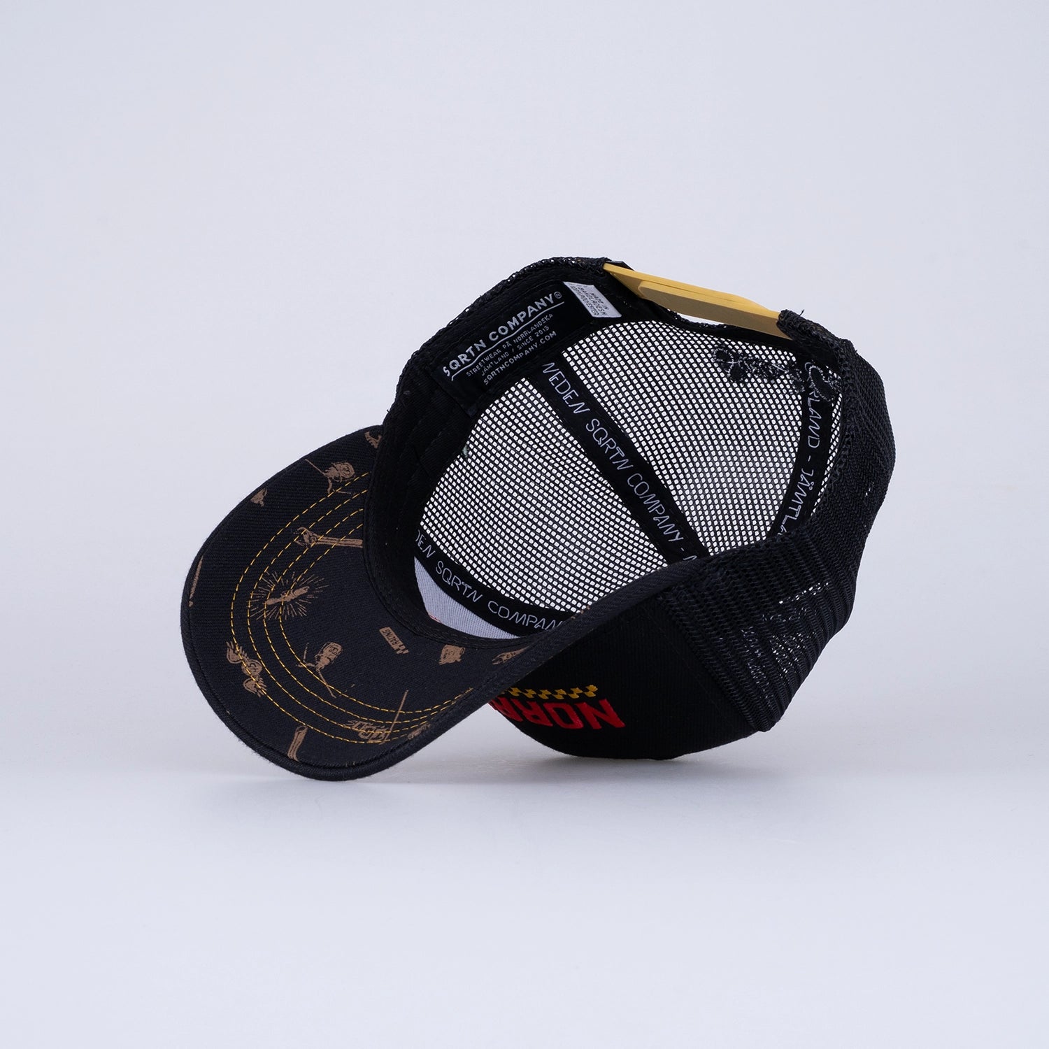 NORRLAND RACING KIDS TRUCKER CAP - BLACK