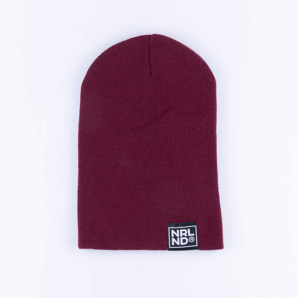 NRLND BEANIE - MAROON