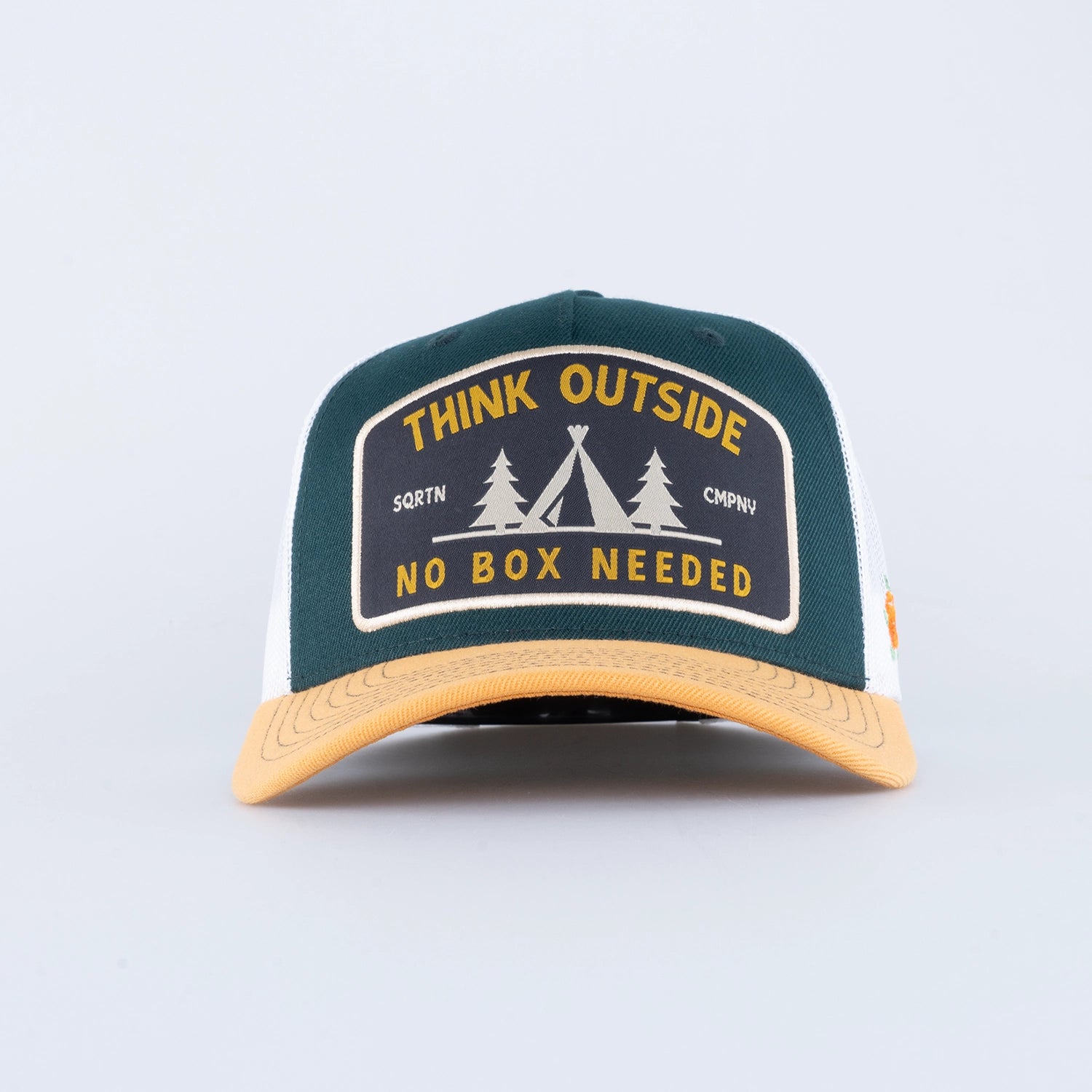 OUTSIDE TRUCKER CAP - HOOKED OLIVE