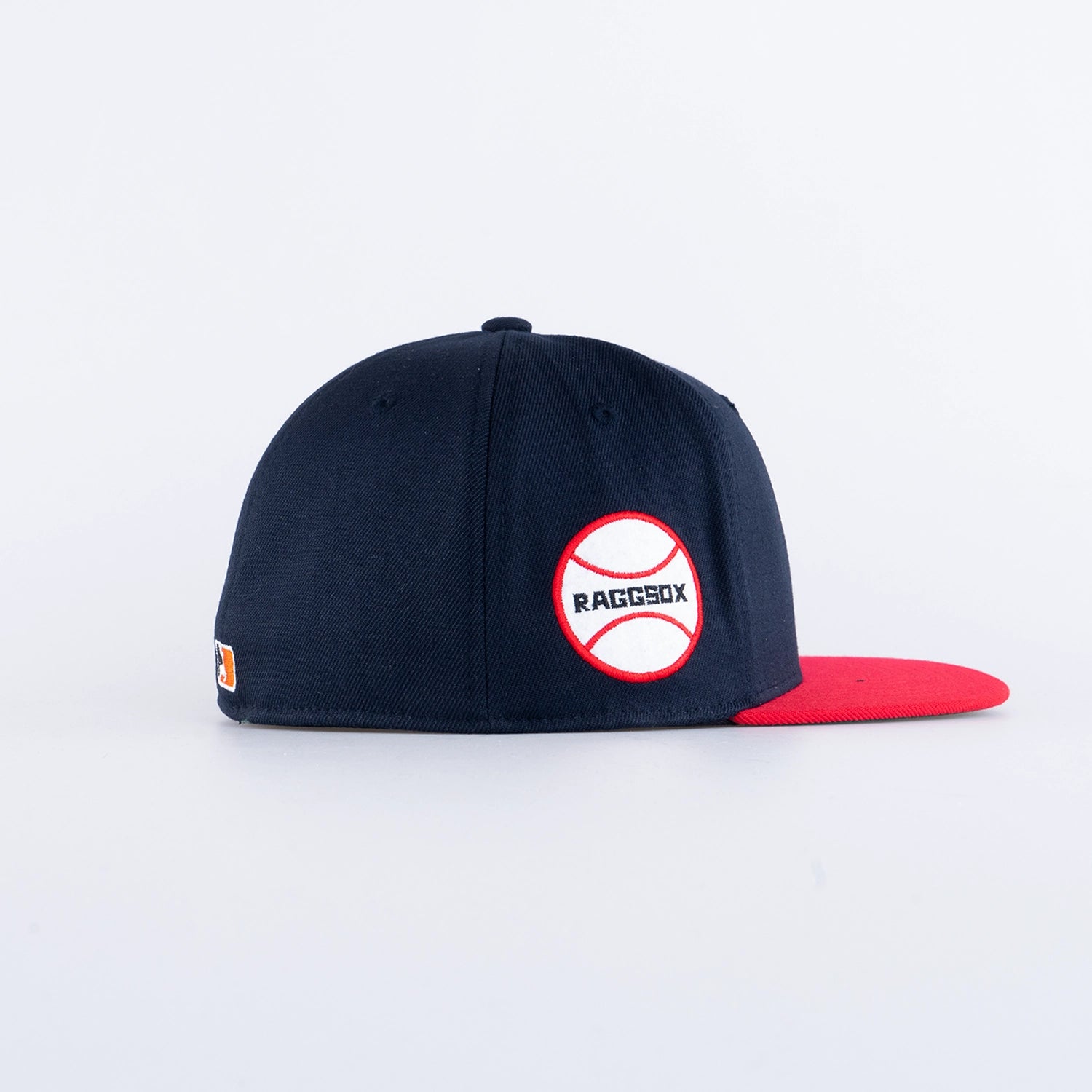 RAGGSOX FITTED CAP - NAVY / RED