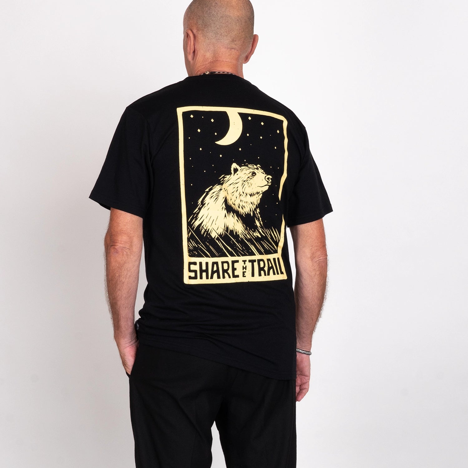 SHARE T-SHIRT - BLACK