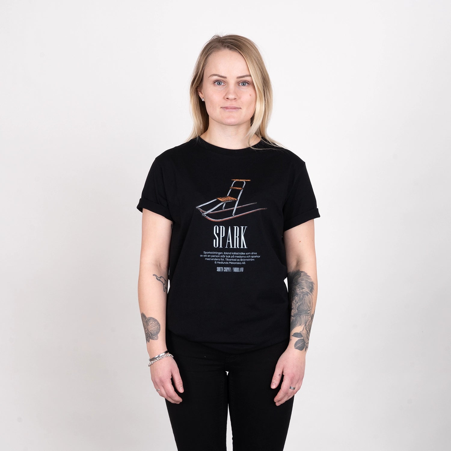 SPARK T-SHIRT - BLACK