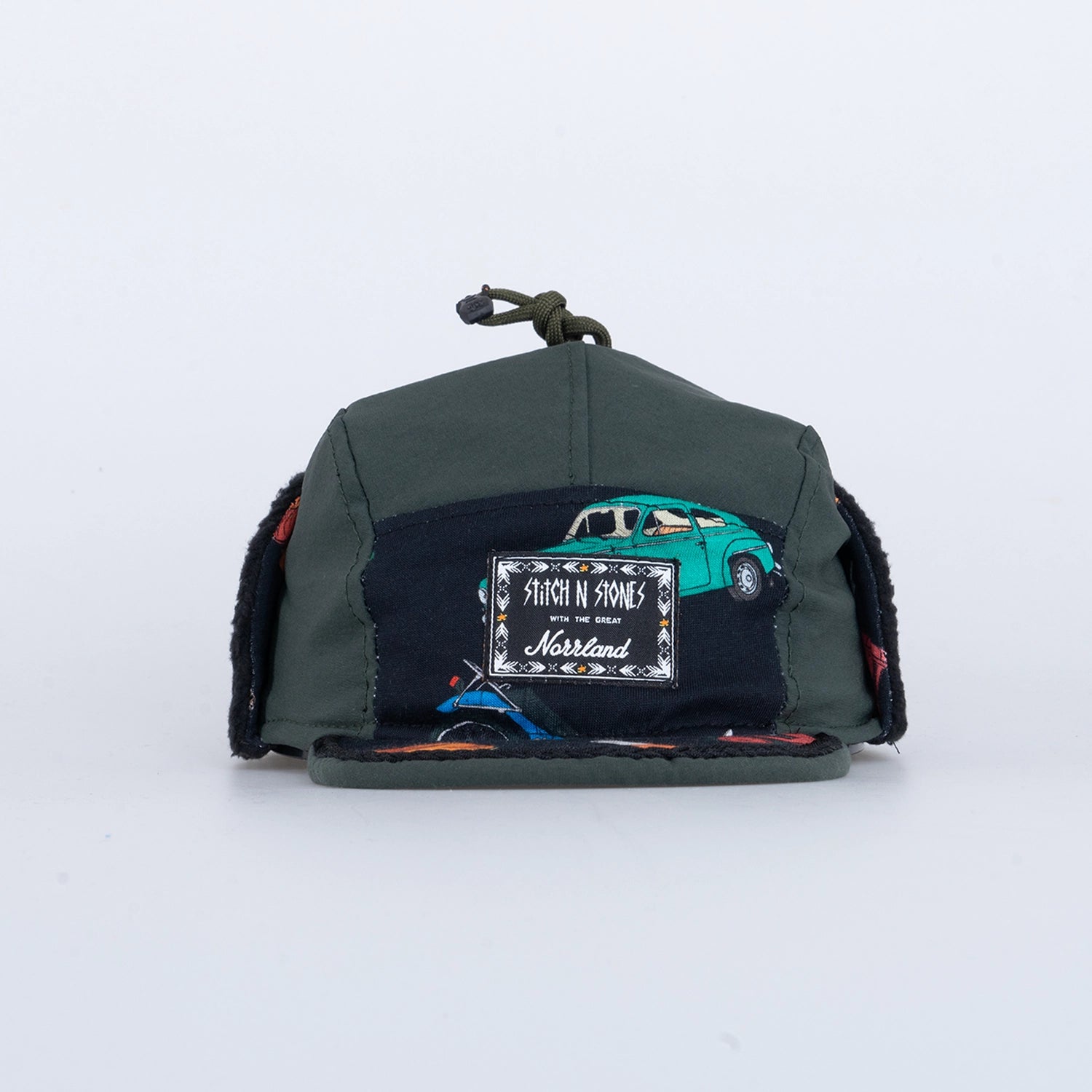 1965 TRUCKER CAP - HOOKED ÖIK BLACK