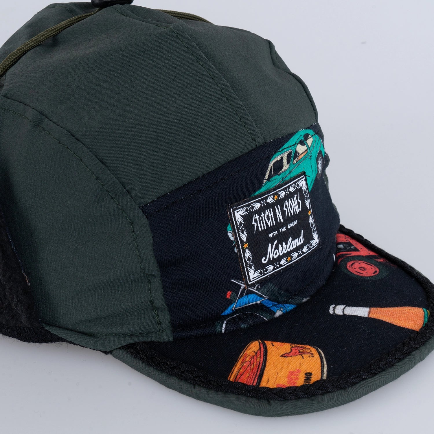 1965 TRUCKER CAP - HOOKED ÖIK BLACK