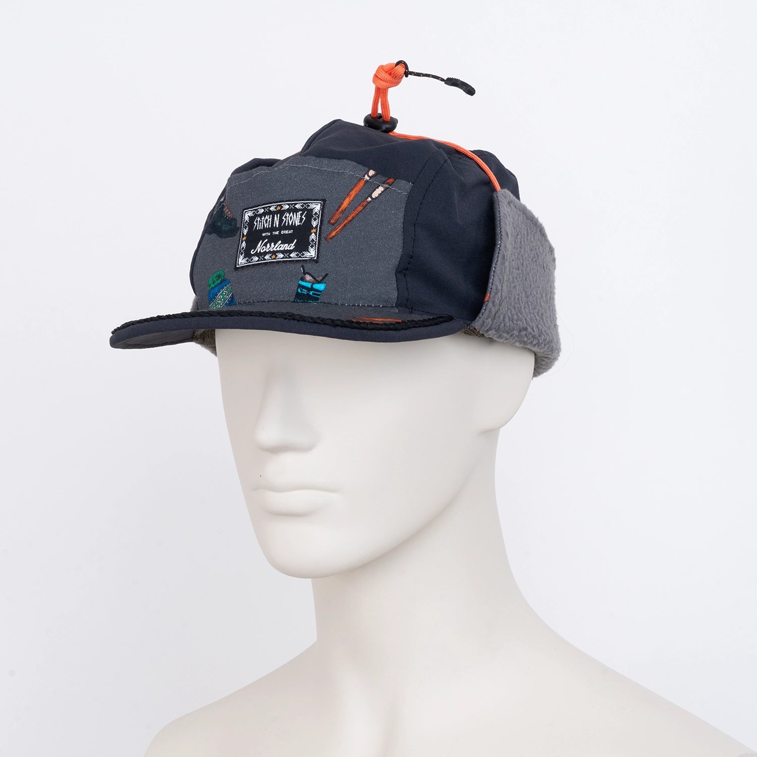 1965 TRUCKER CAP - HOOKED ÖIK BLACK