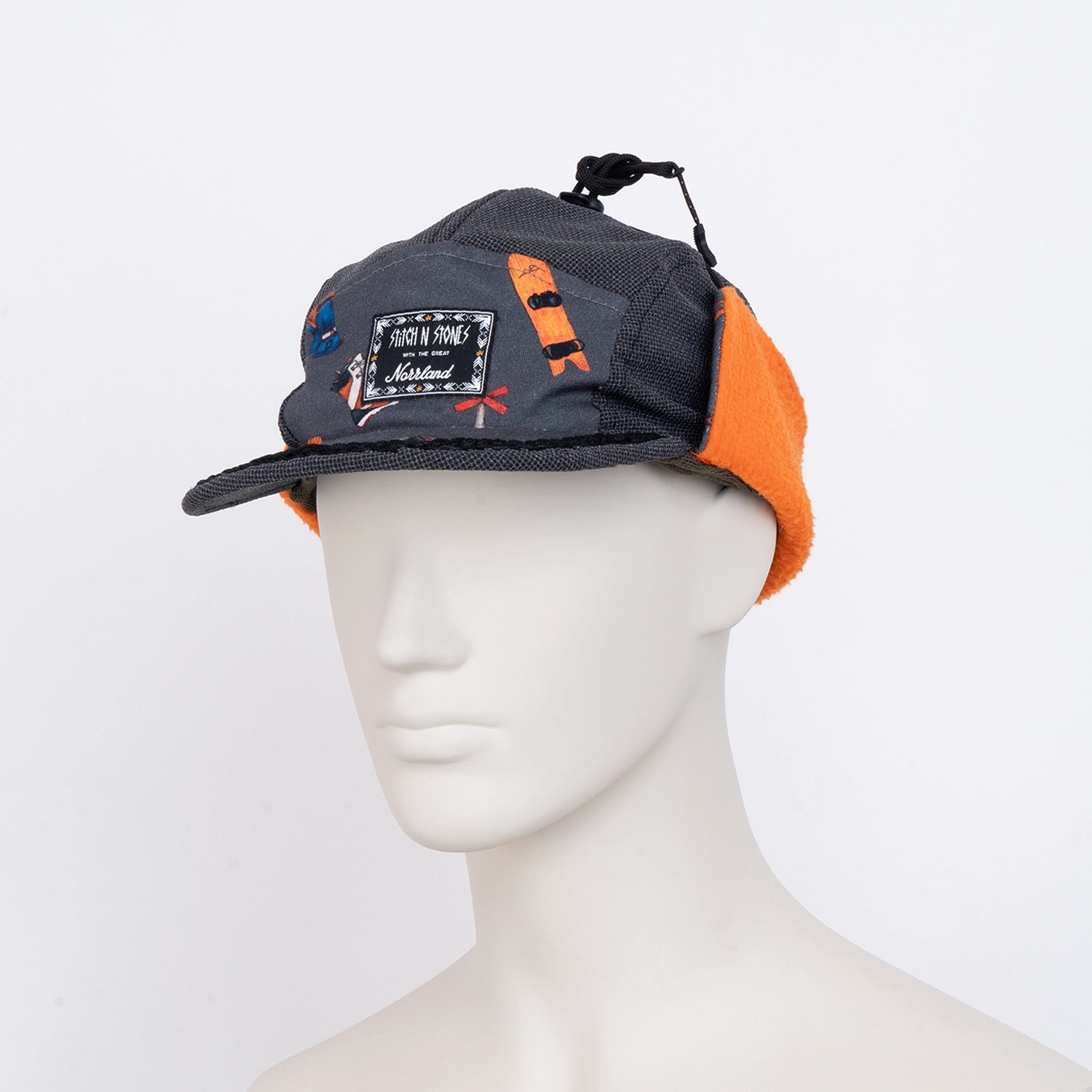 1965 TRUCKER CAP - HOOKED ÖIK BLACK
