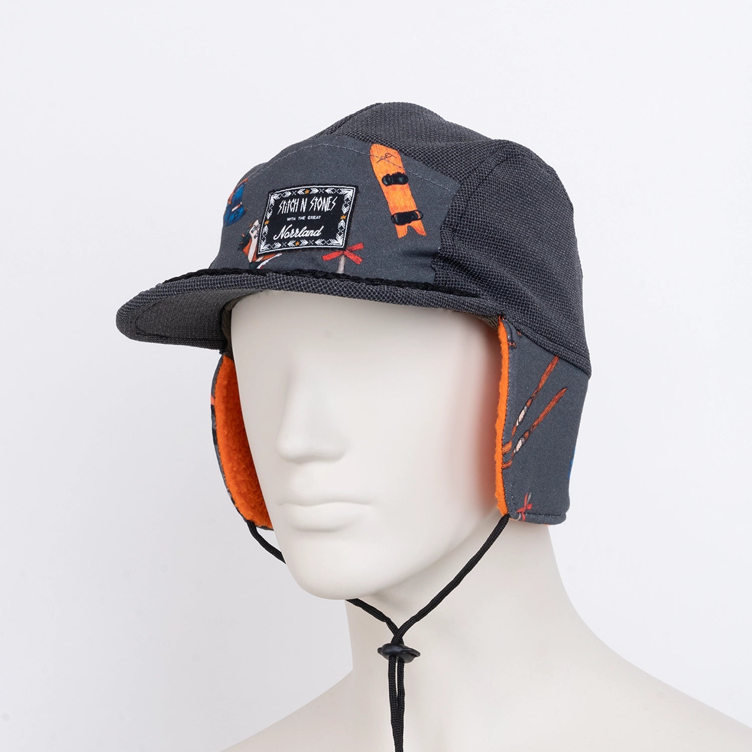 1965 TRUCKER CAP - HOOKED ÖIK BLACK