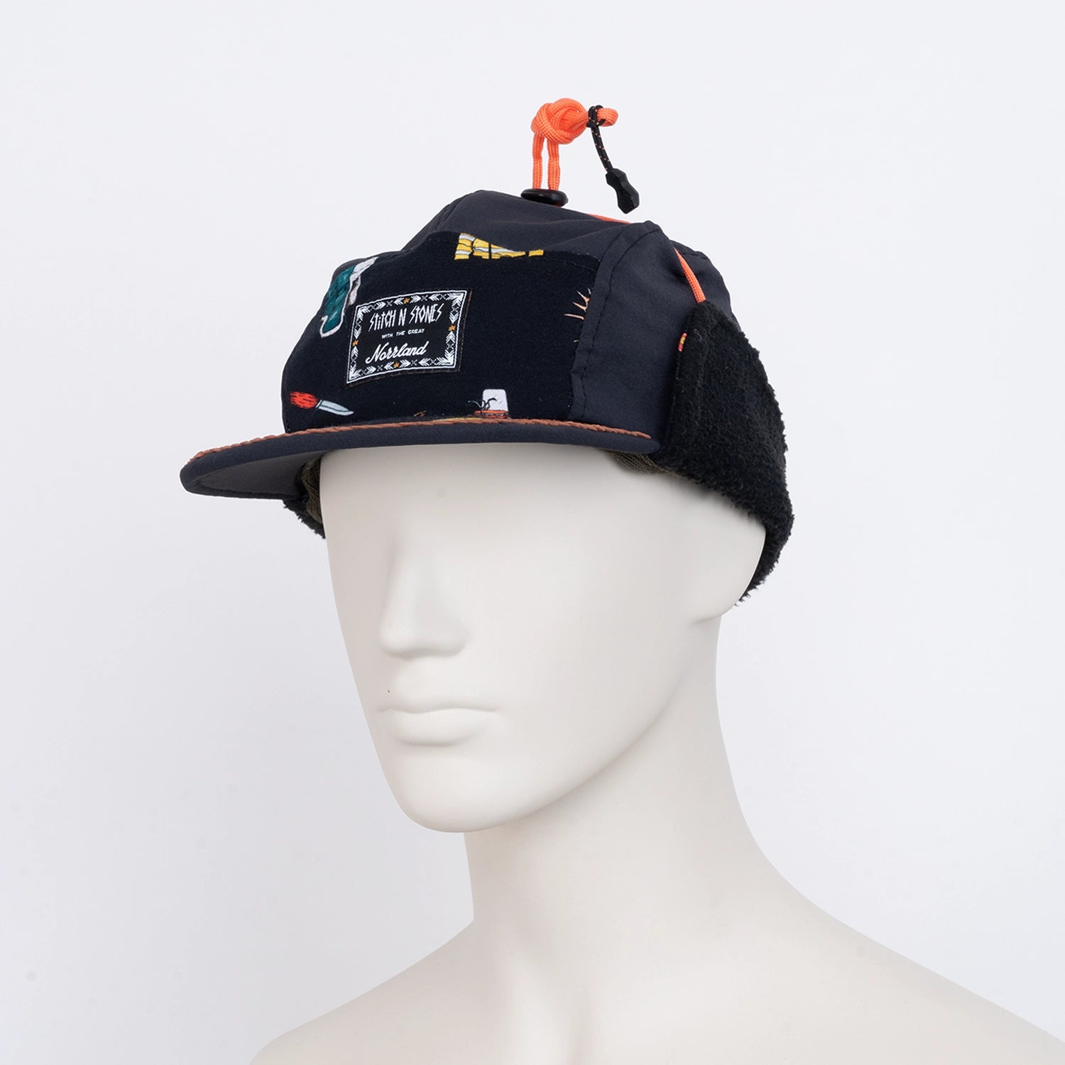 1965 TRUCKER CAP - HOOKED ÖIK BLACK