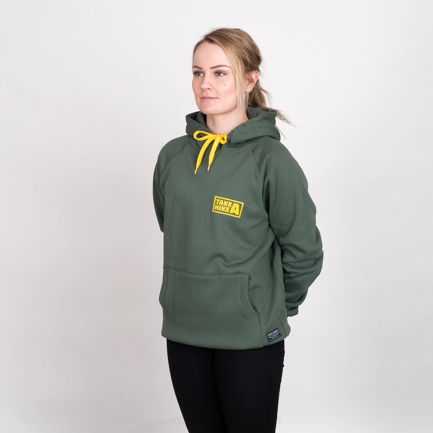 TAKE A HIKE HOODIE - STONE OLIVE