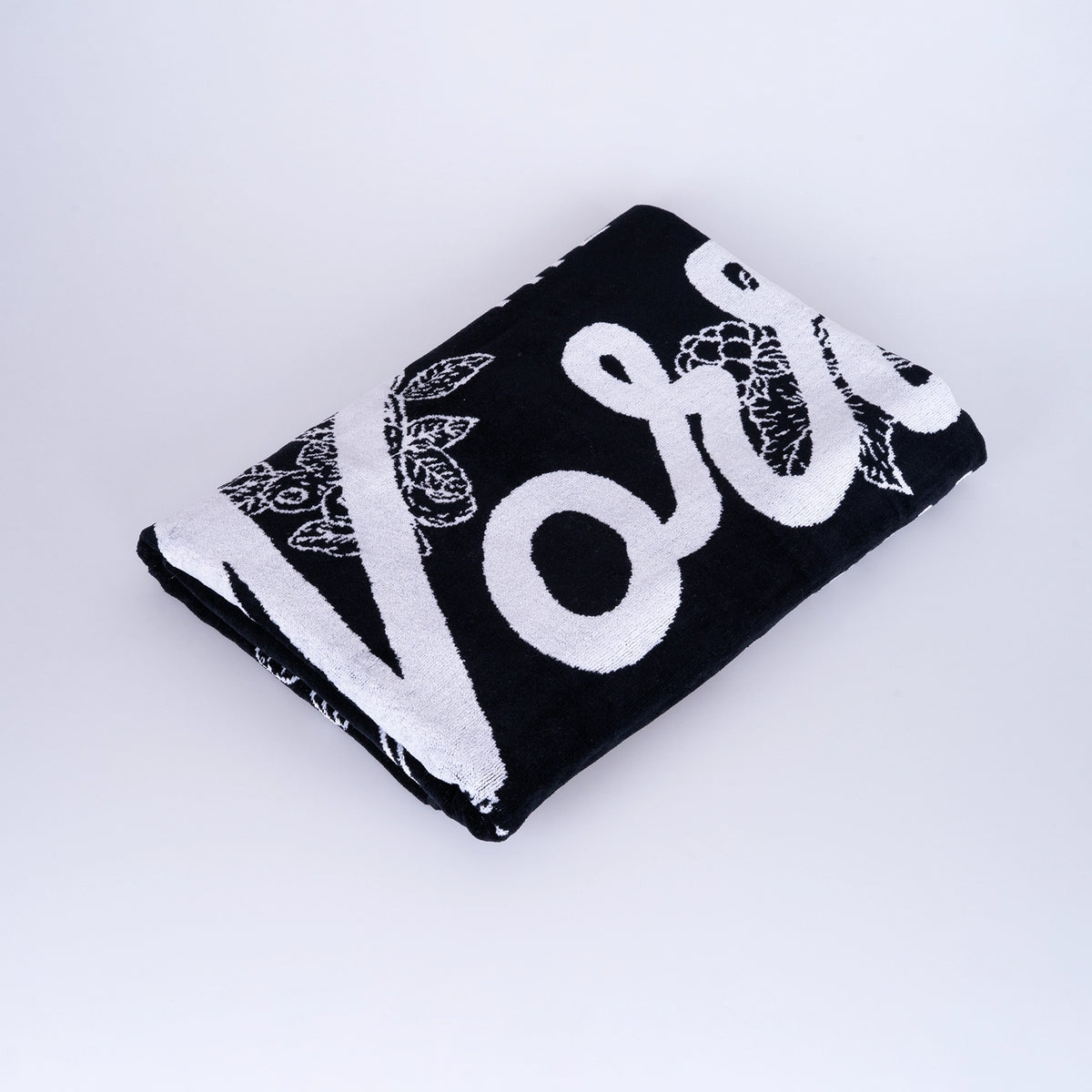 TGN BEACH TOWEL - BLACK