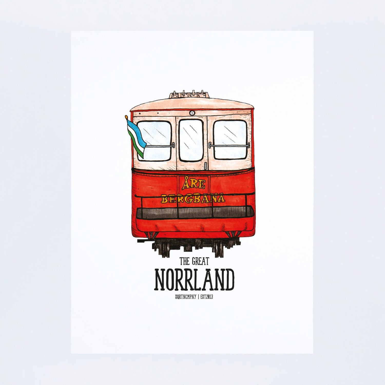 POSTER ÅRE BERGBANA