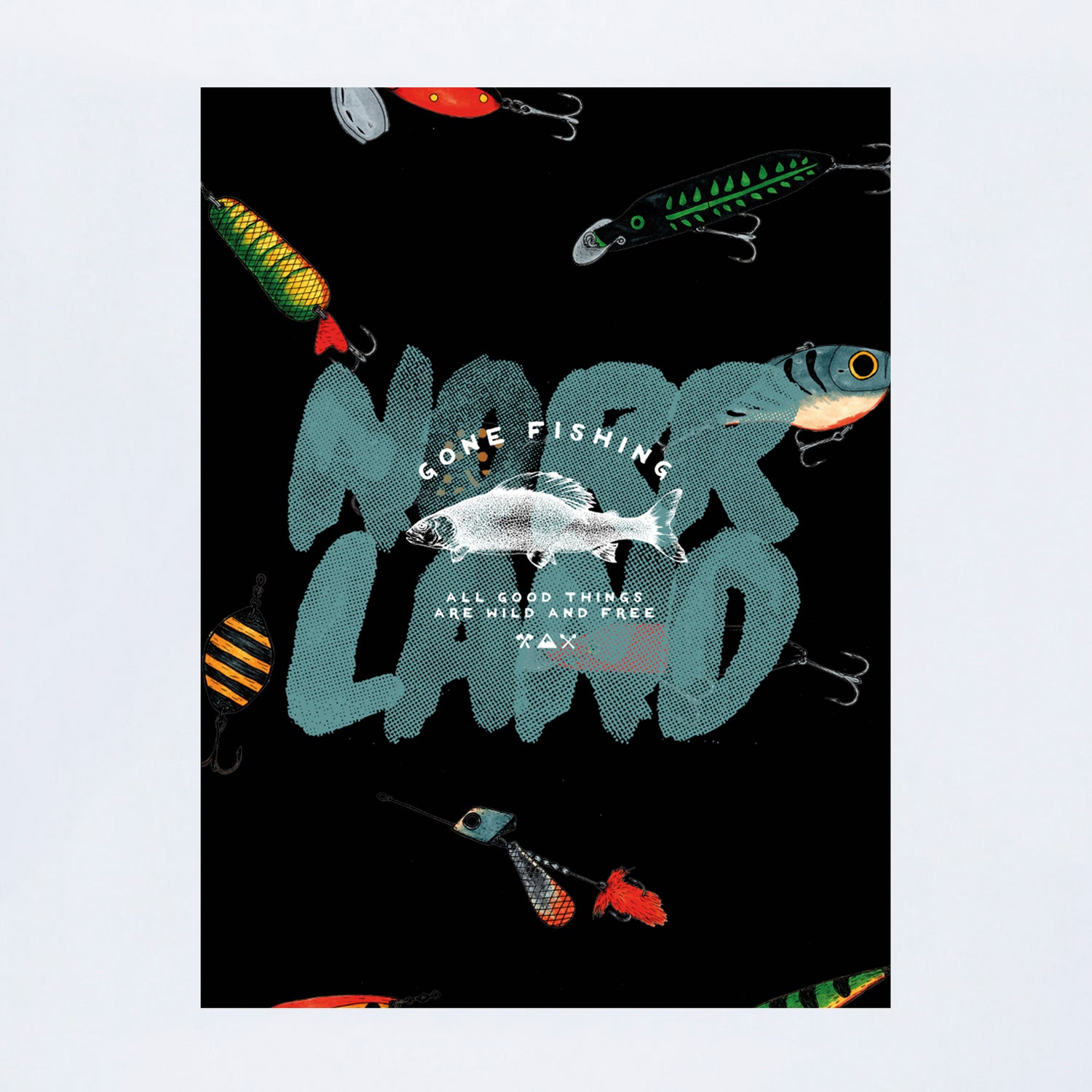 POSTER GONE FISHING