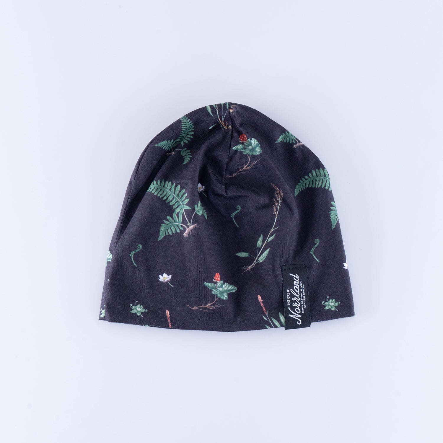 PLANTS KIDS BEANIE - BLACK