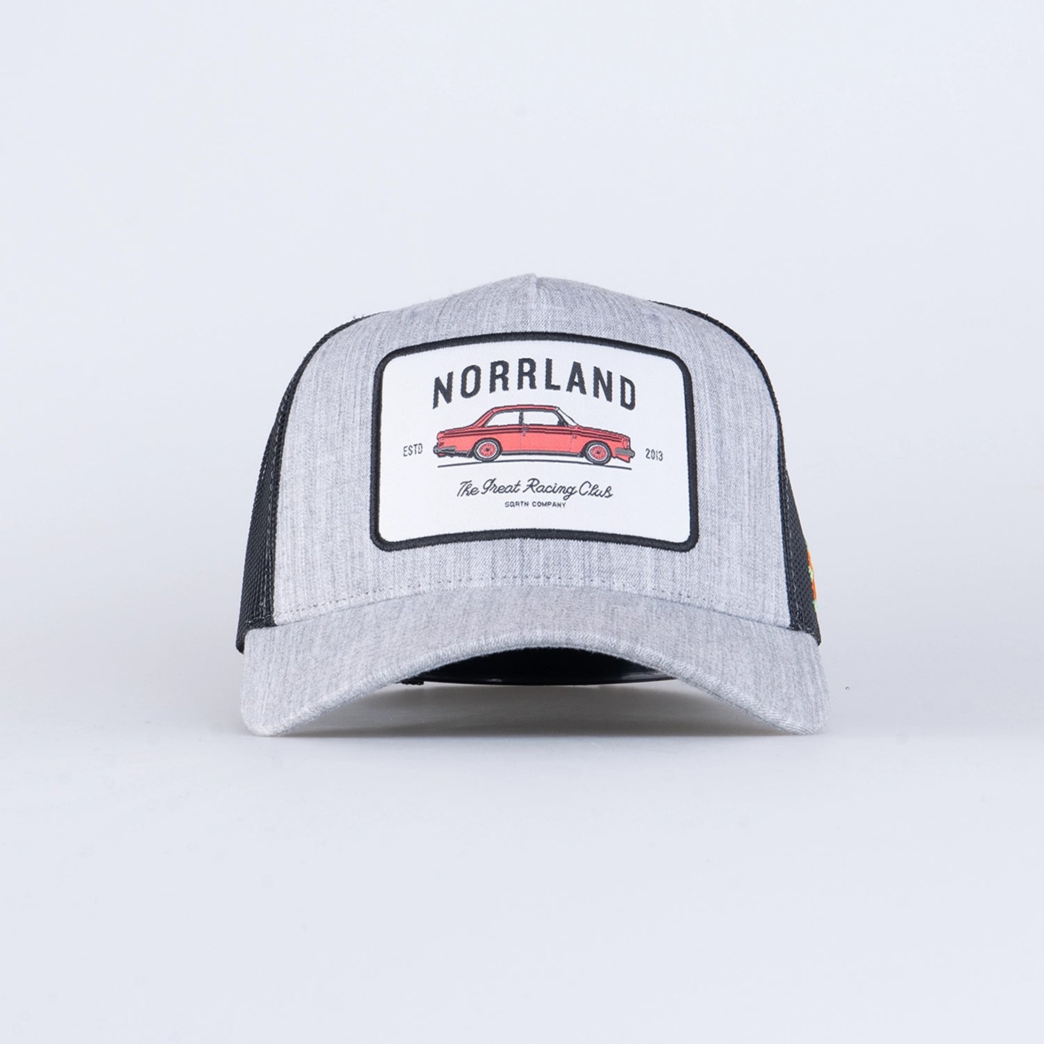 RACING TRUCKER CAP - HOOKED GREY