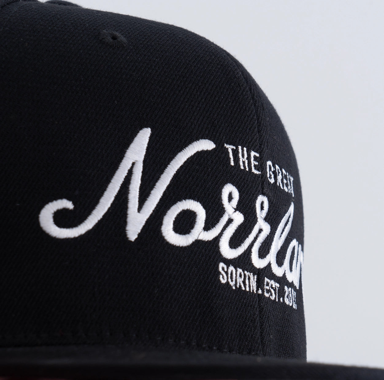 TGN BIG-FIT CAP - BLACK
