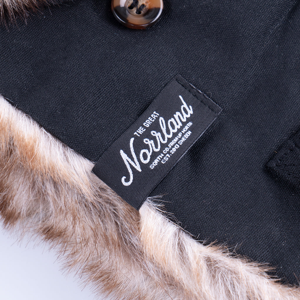 TGN FAUX FUR HAT - BLACK