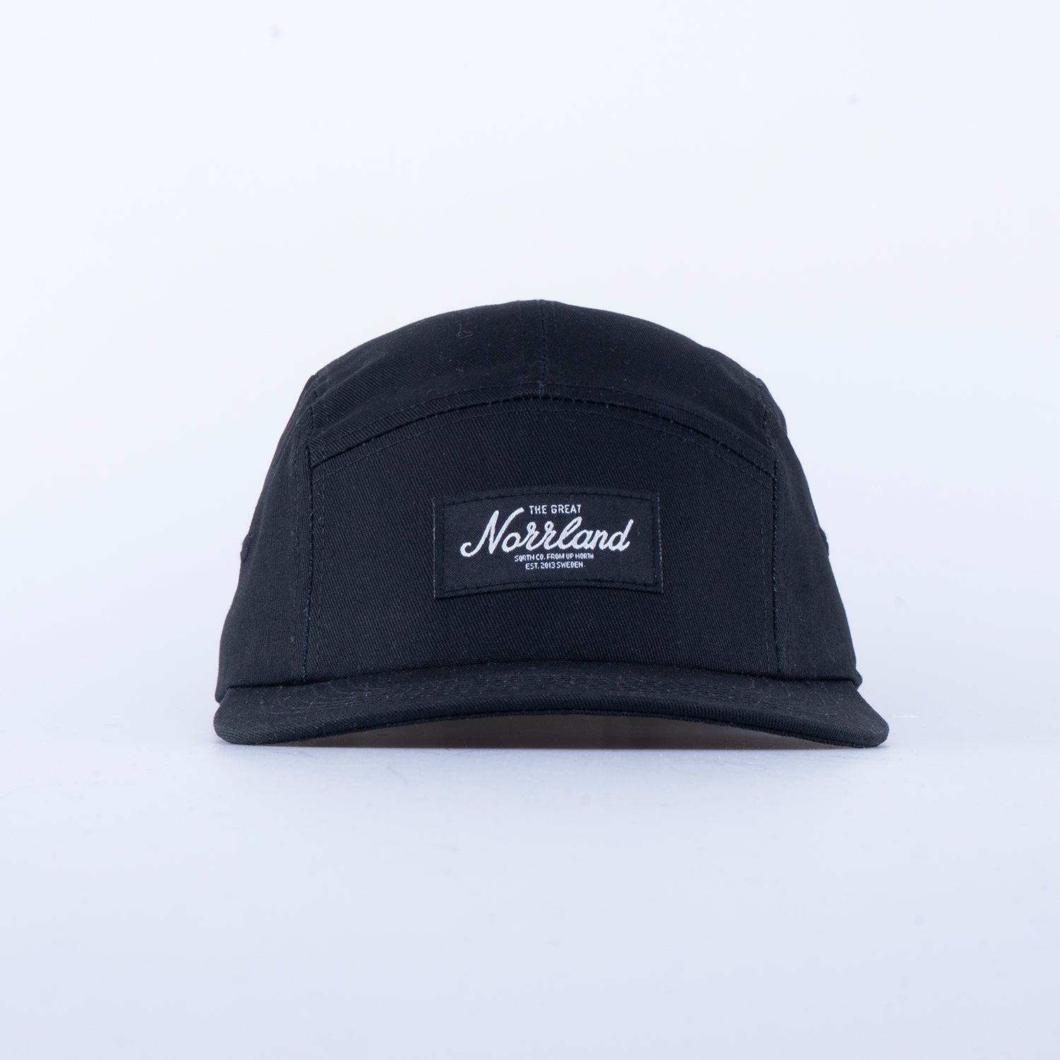 5-PANEL CAP - BLACK