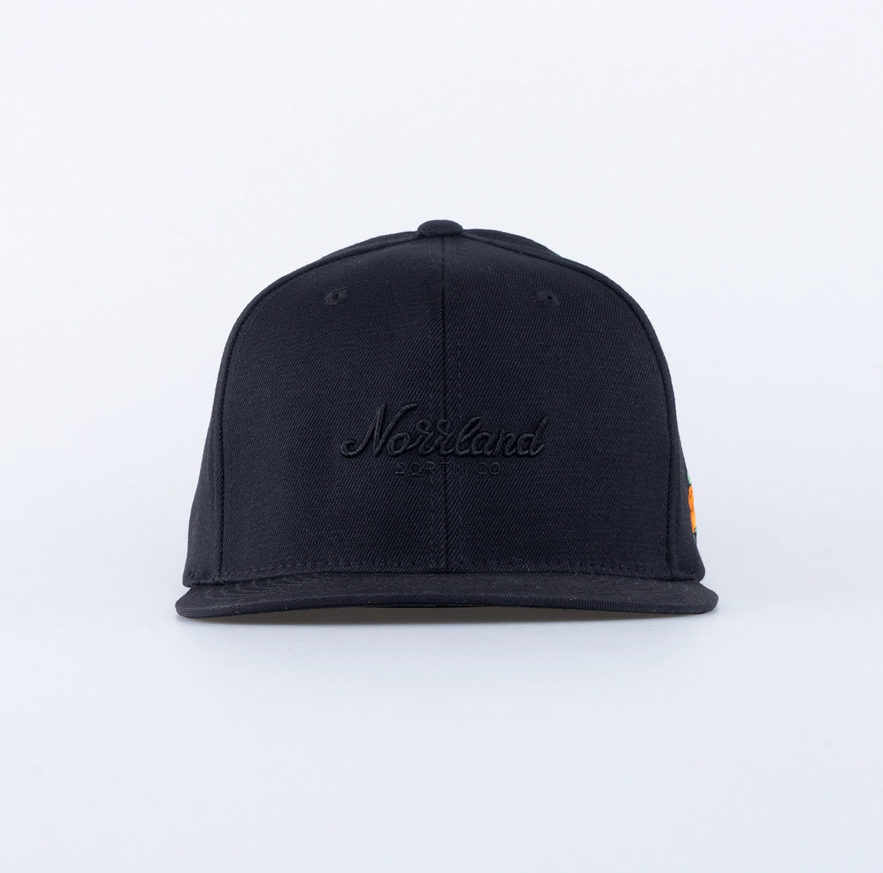 TGN SCRIPT BIG-FIT CAP - ALL BLACK