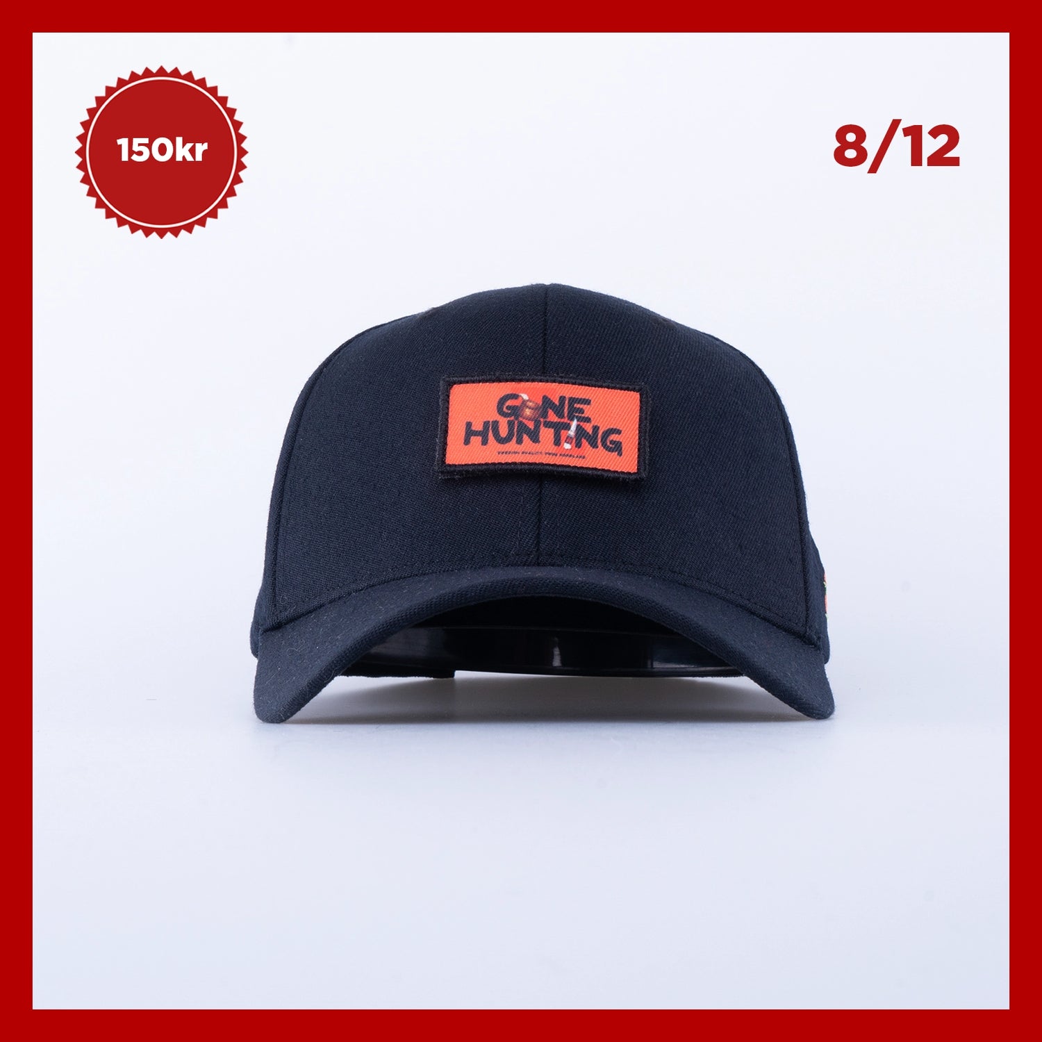 VELCRO 120 CAP - BLACK