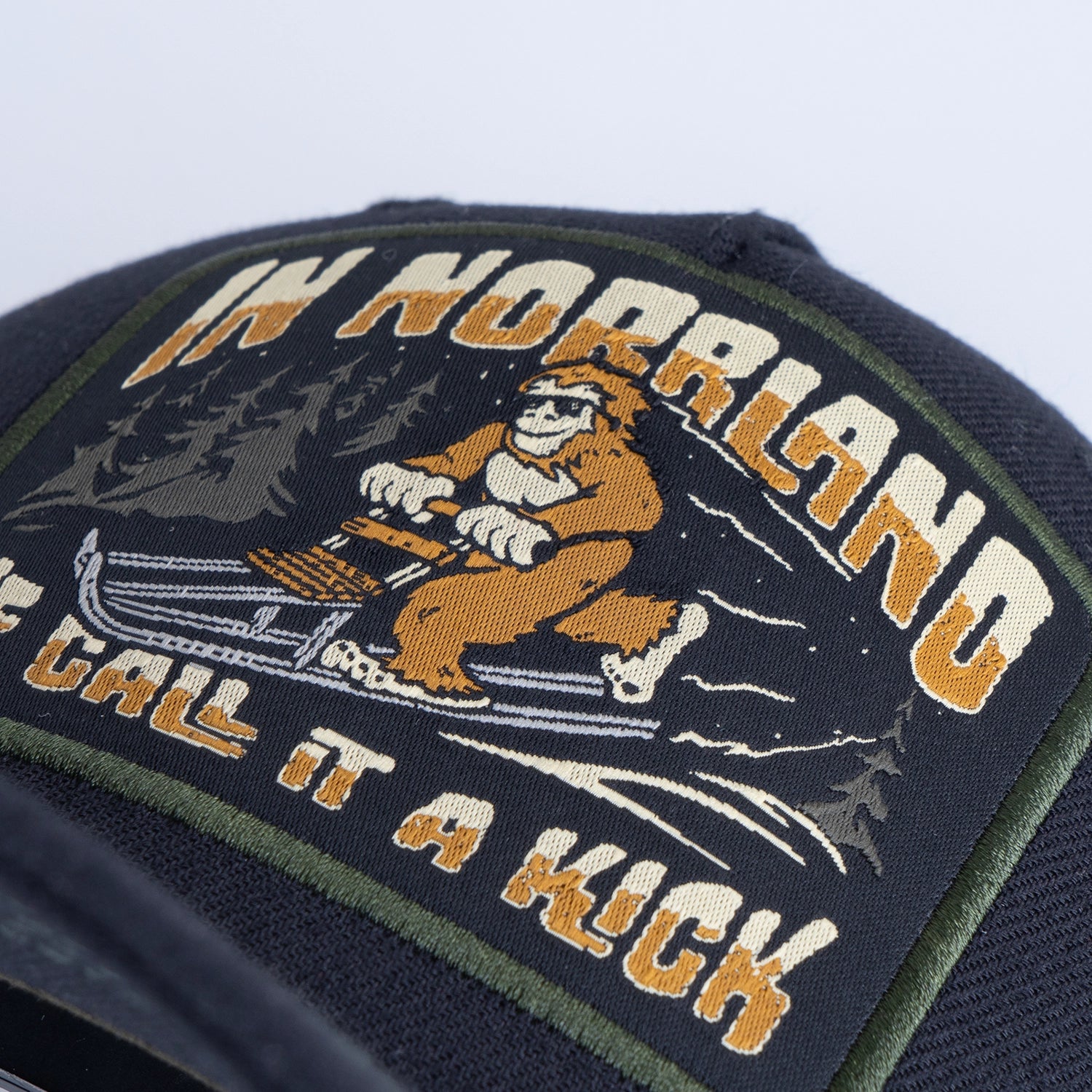 BIGFOOT TRUCKER KEPS - BLACK