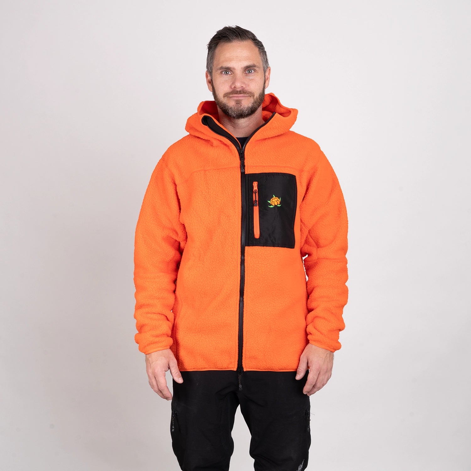 CB POLAR HOOD - ORANGE