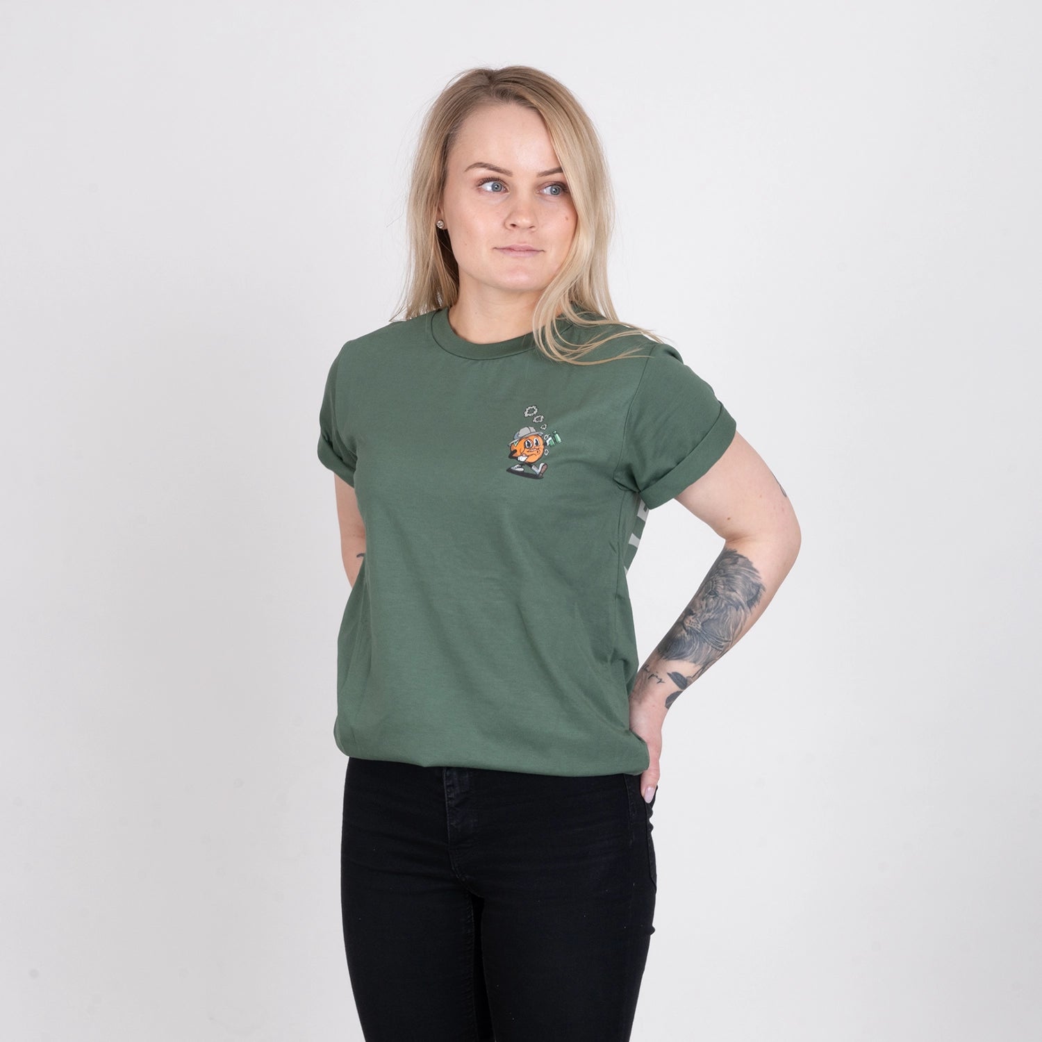 CB SAFARI T-SHIRT - STONE OLIVE