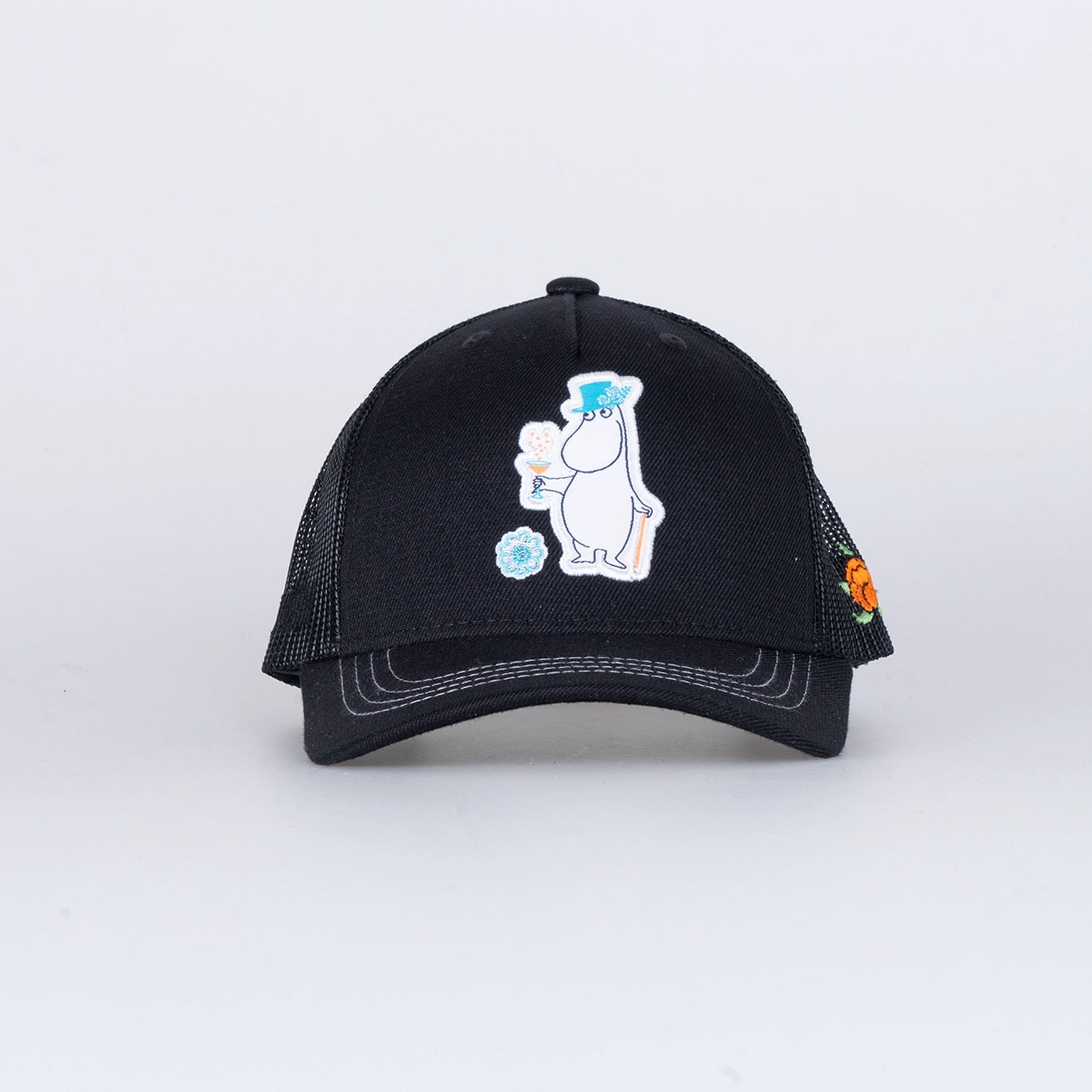 CHEERS MUMIN KIDS TRUCKER CAP - BLACK