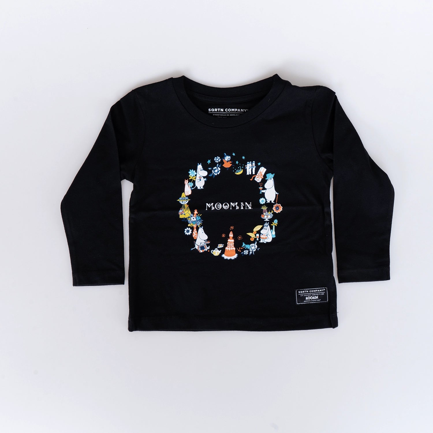 GREAT NORRLAND KIDS LONGSLEEVE - MUMIN BLACK