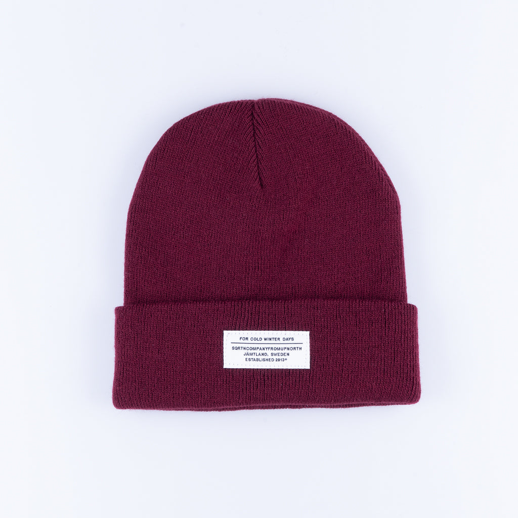 COLD WINTER BEANIE - MAROON